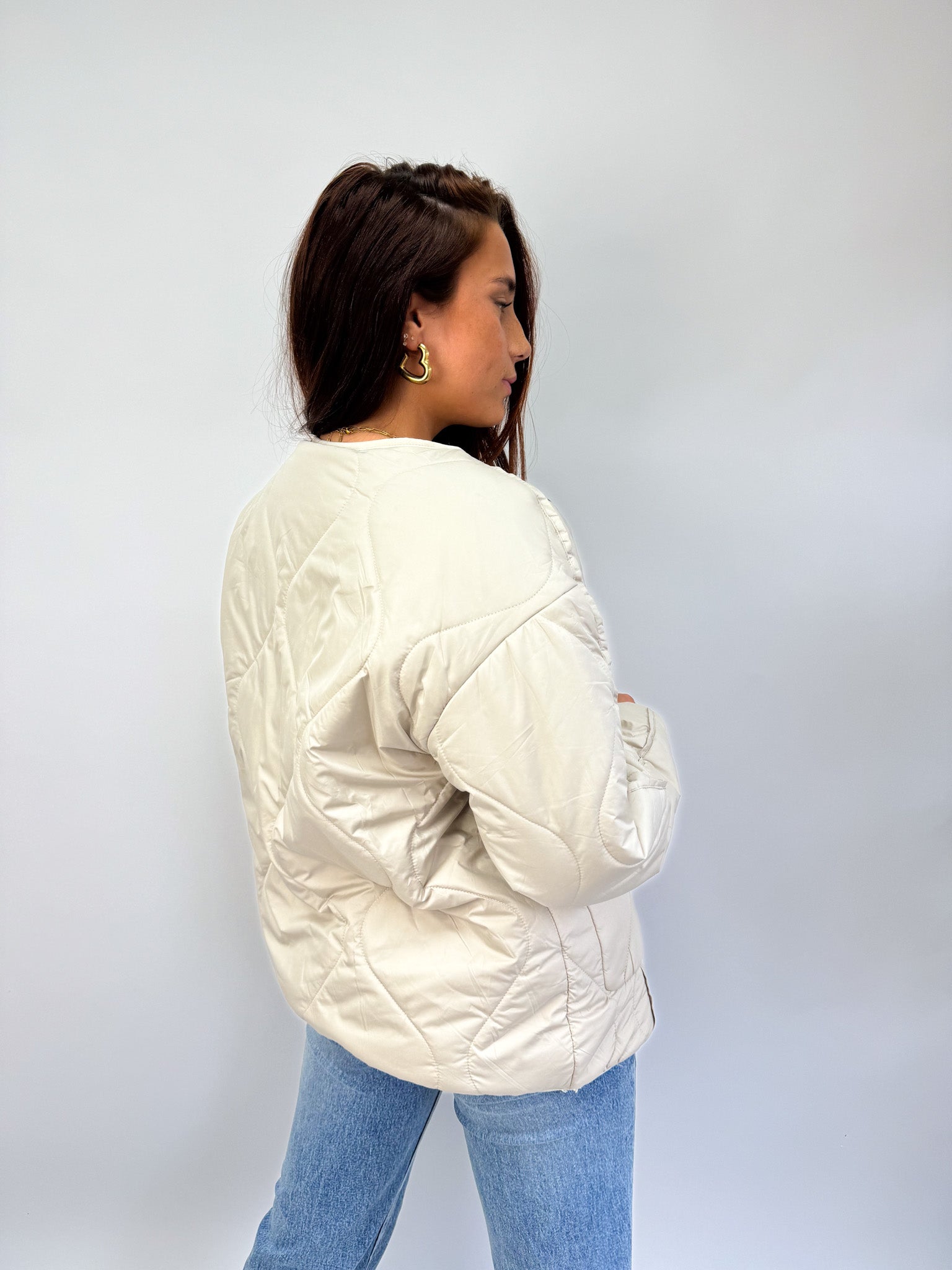 Molly Puffer Jacket Beige