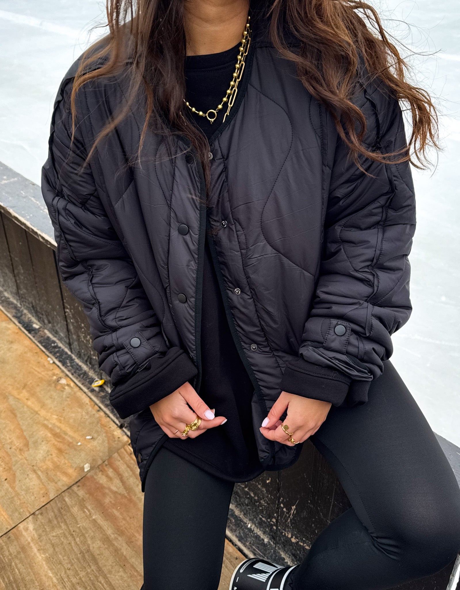 Molly Puffer Jacket Black
