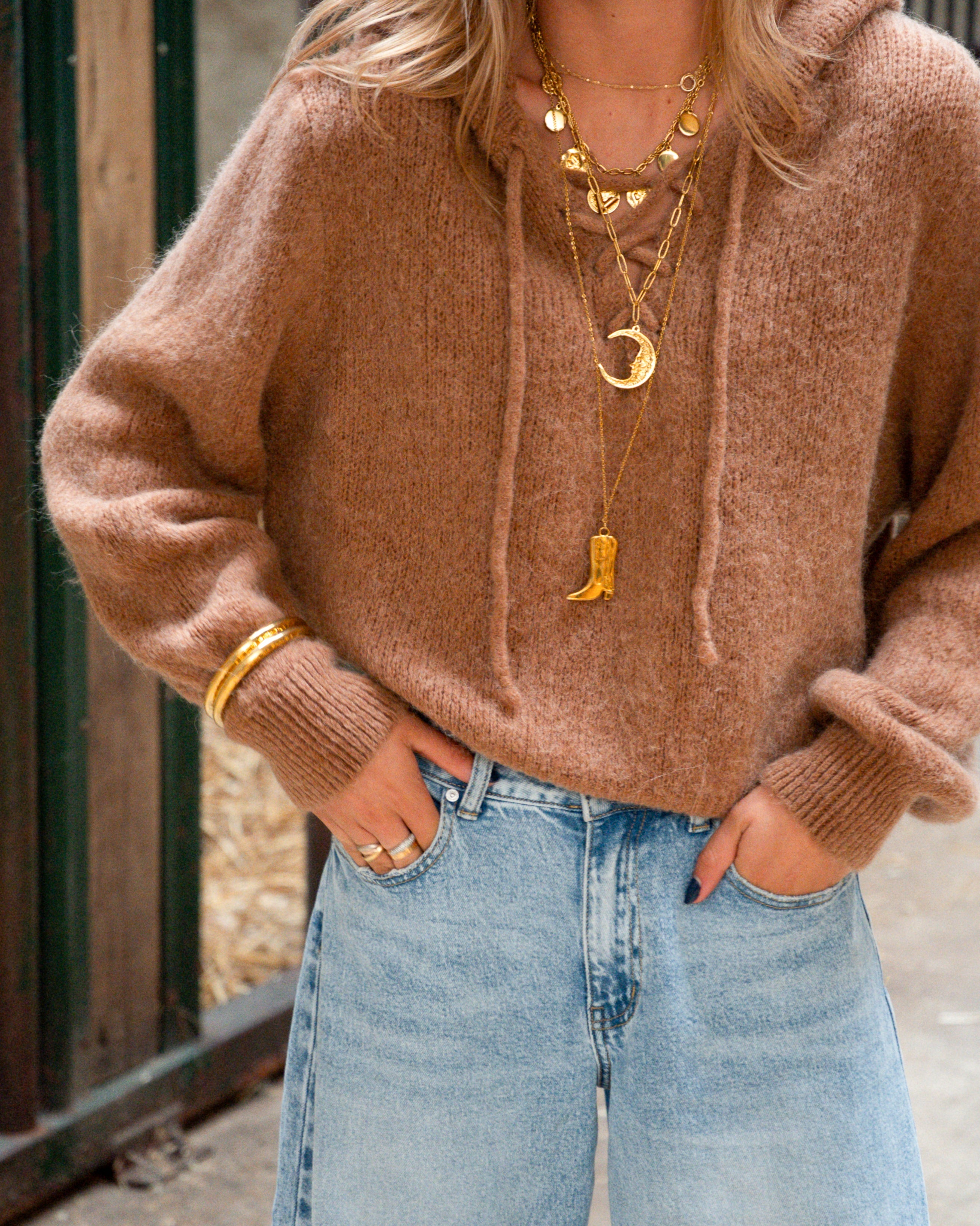 Monty Knit Brown