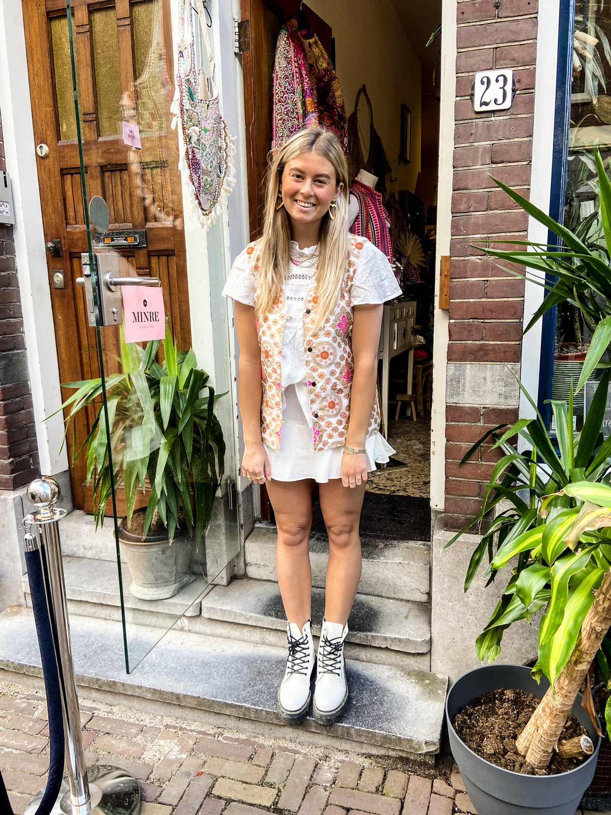 Moonchild Gilet | Ecru