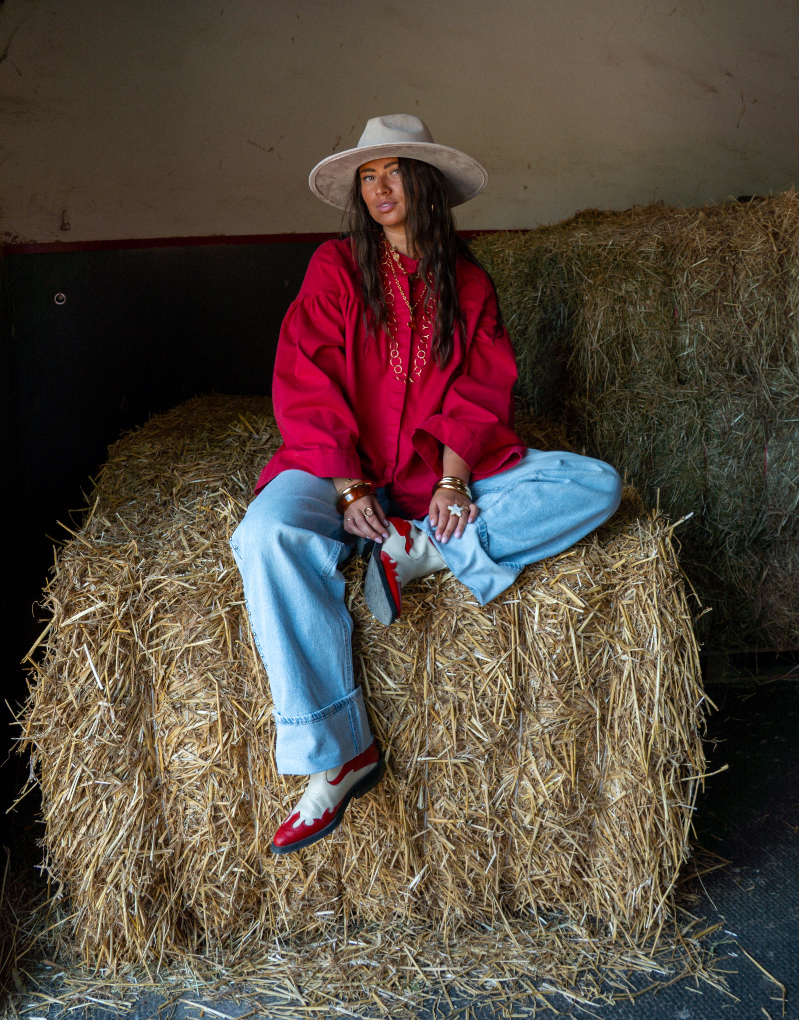 Moose Jacket Red