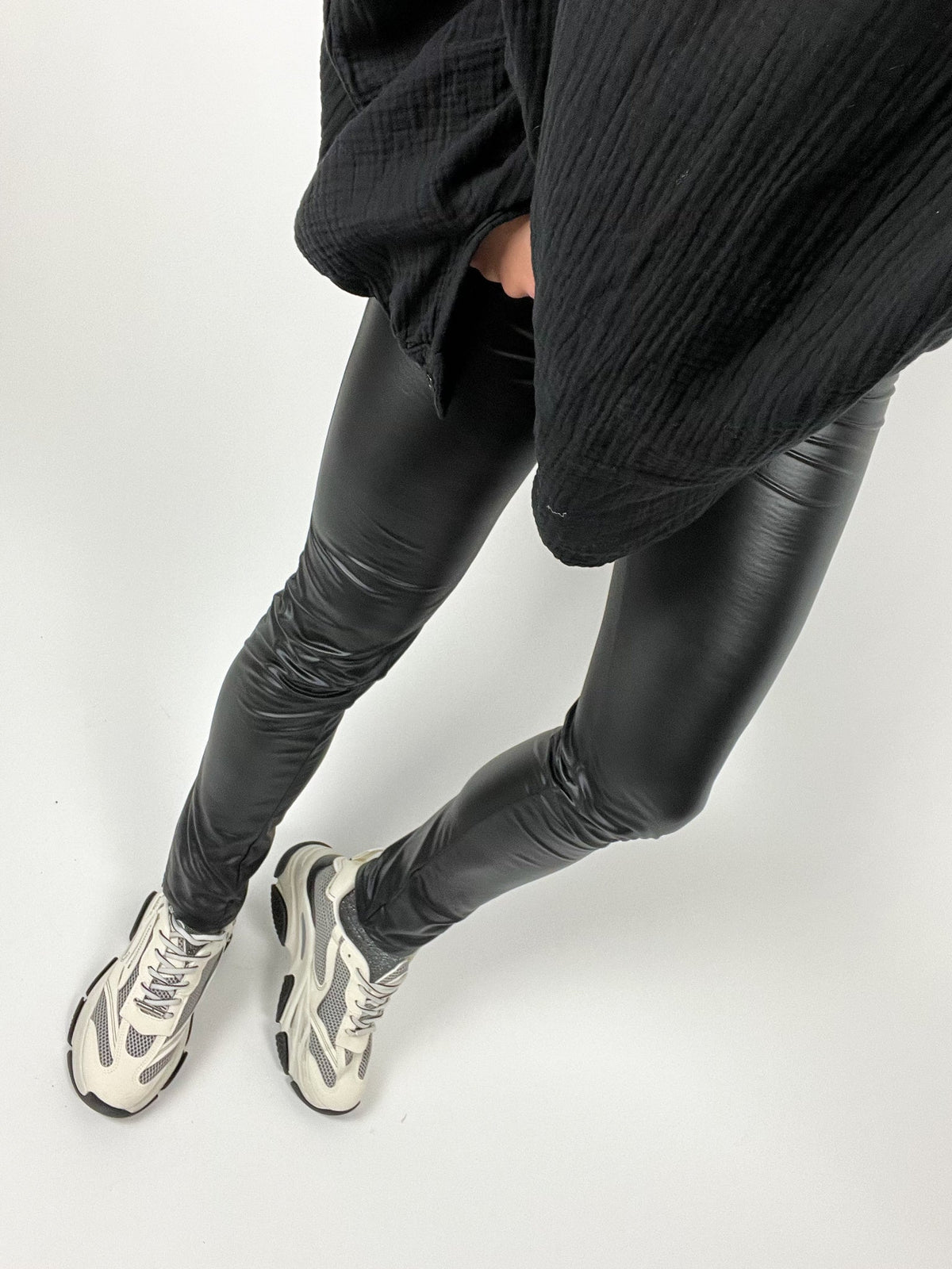 Moscow Leather PU Legging | Black