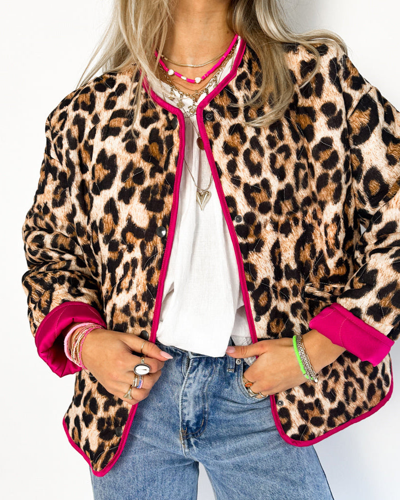 Naomi Leopard Jacket