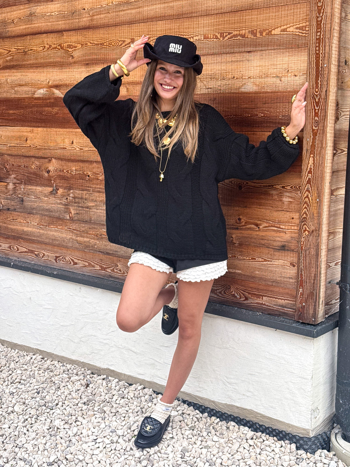 Niva Knit Zwart