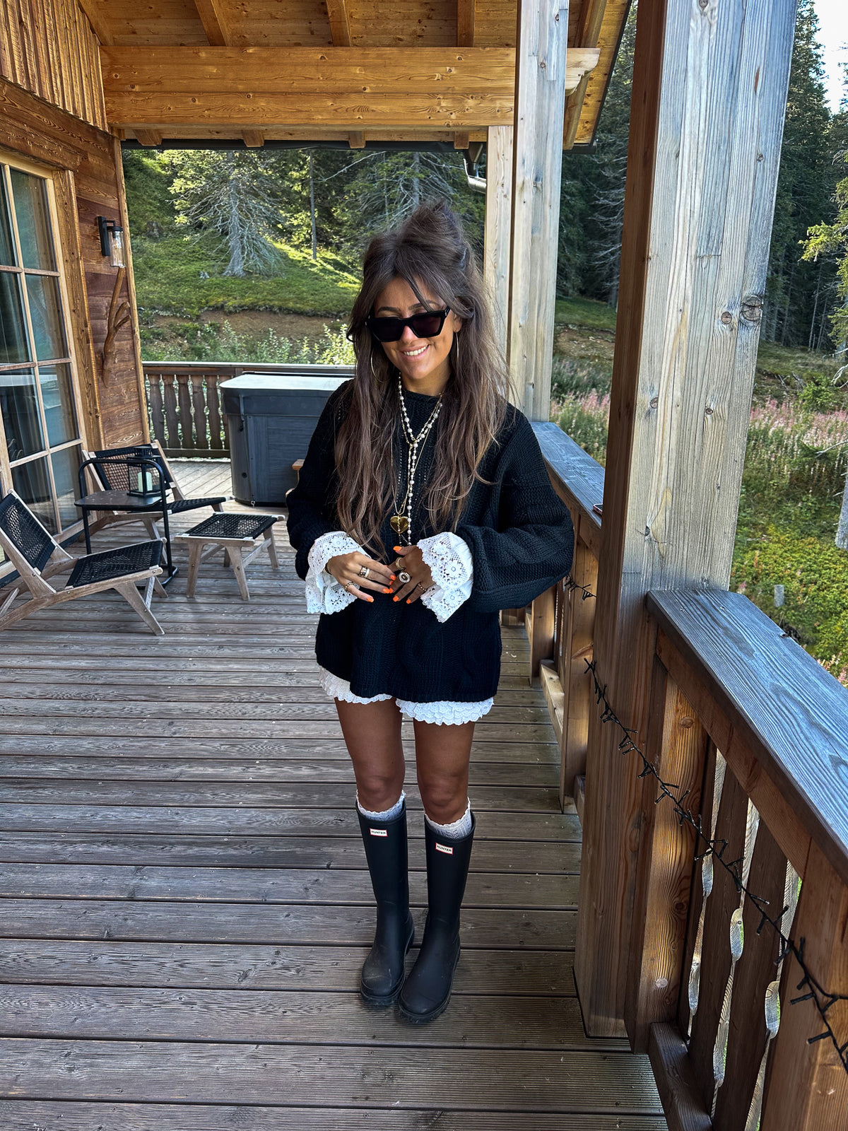 Niva Knit Zwart