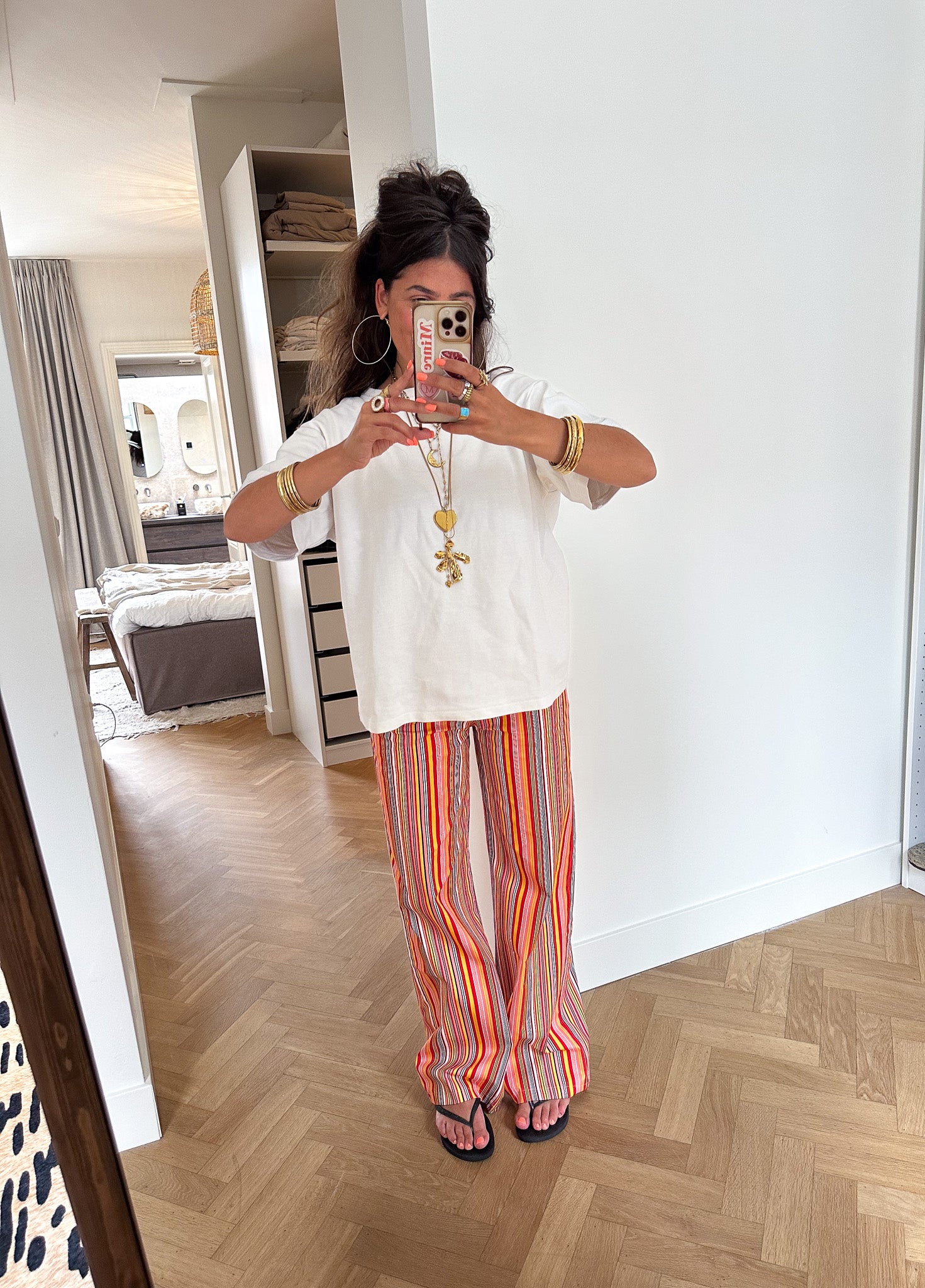 Nonna Gestreepte Pantalon