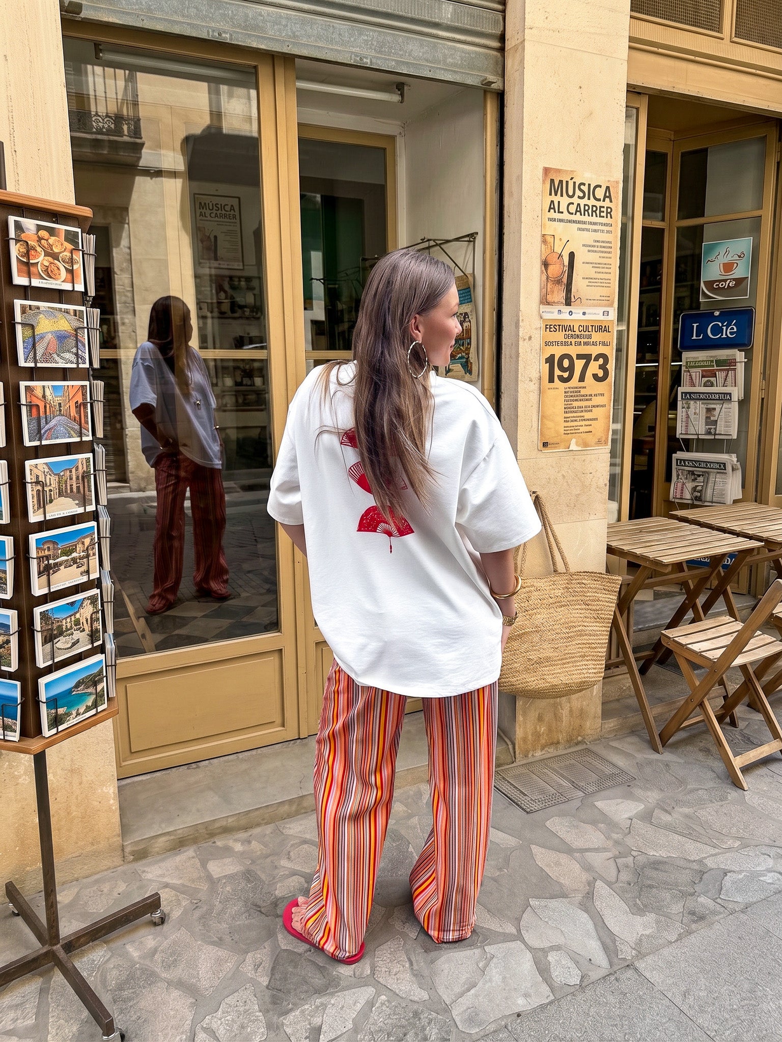 Nonna Gestreepte Pantalon