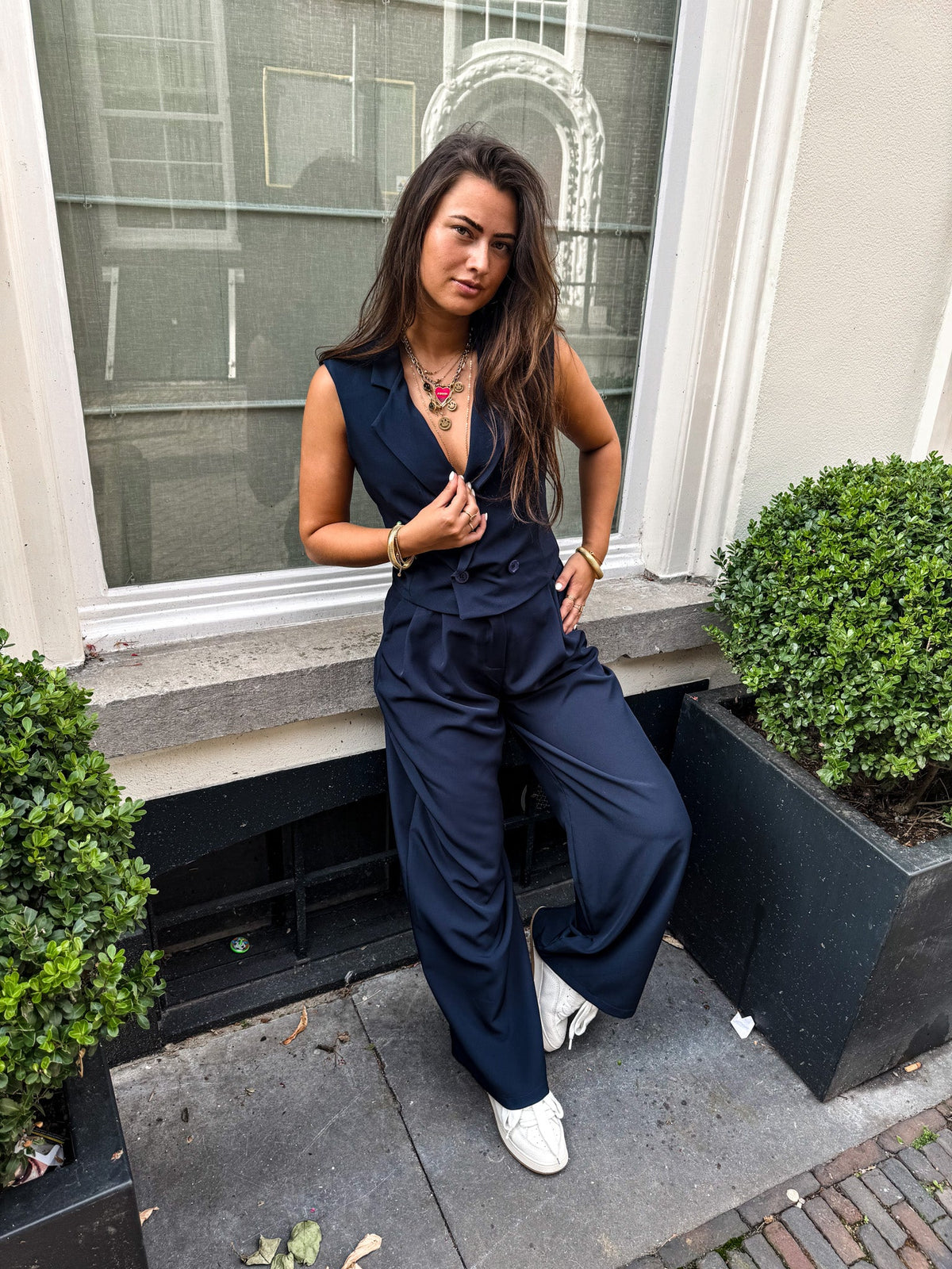 Nora Pantalon | Navy