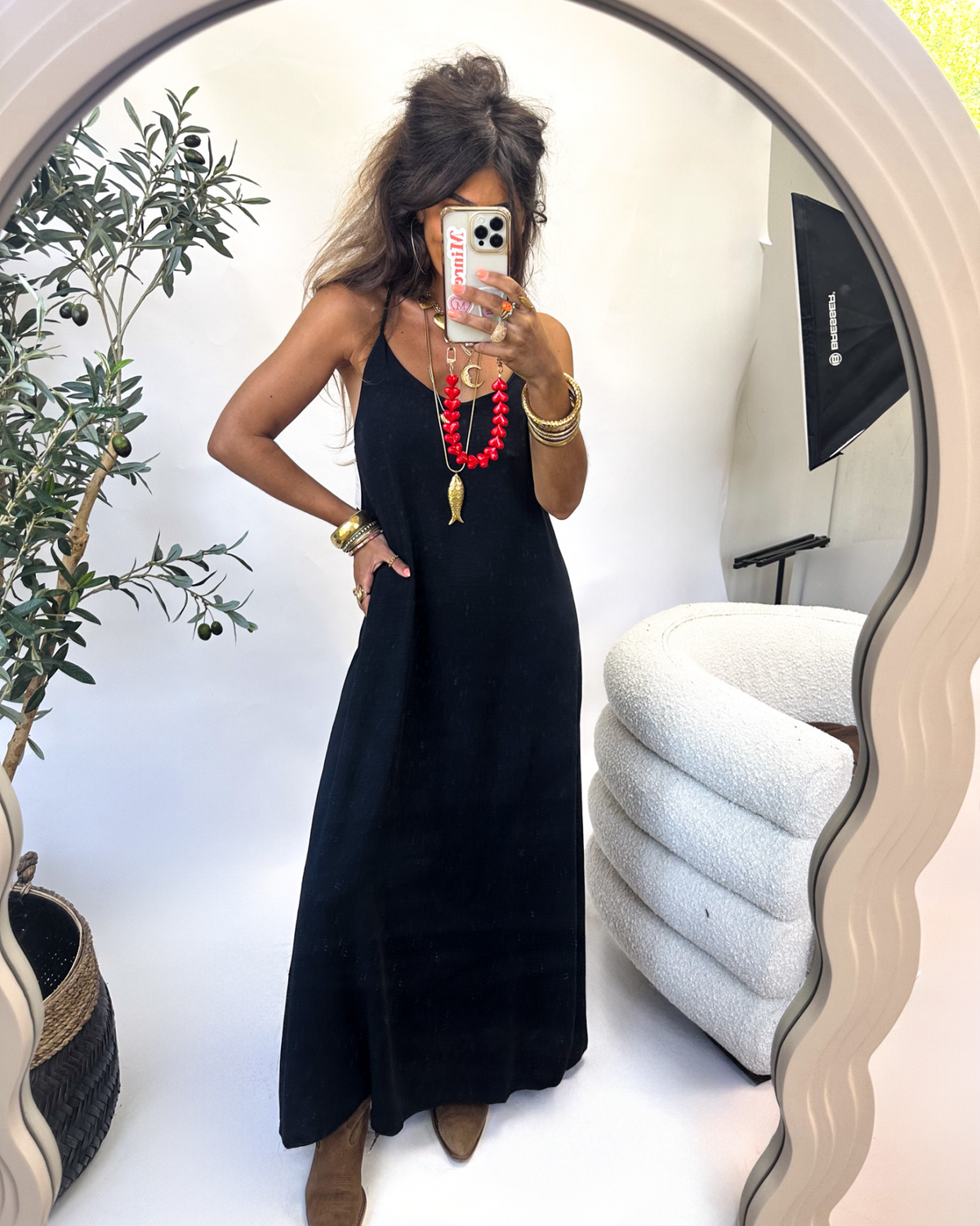 Olvidarte Jurk | Black