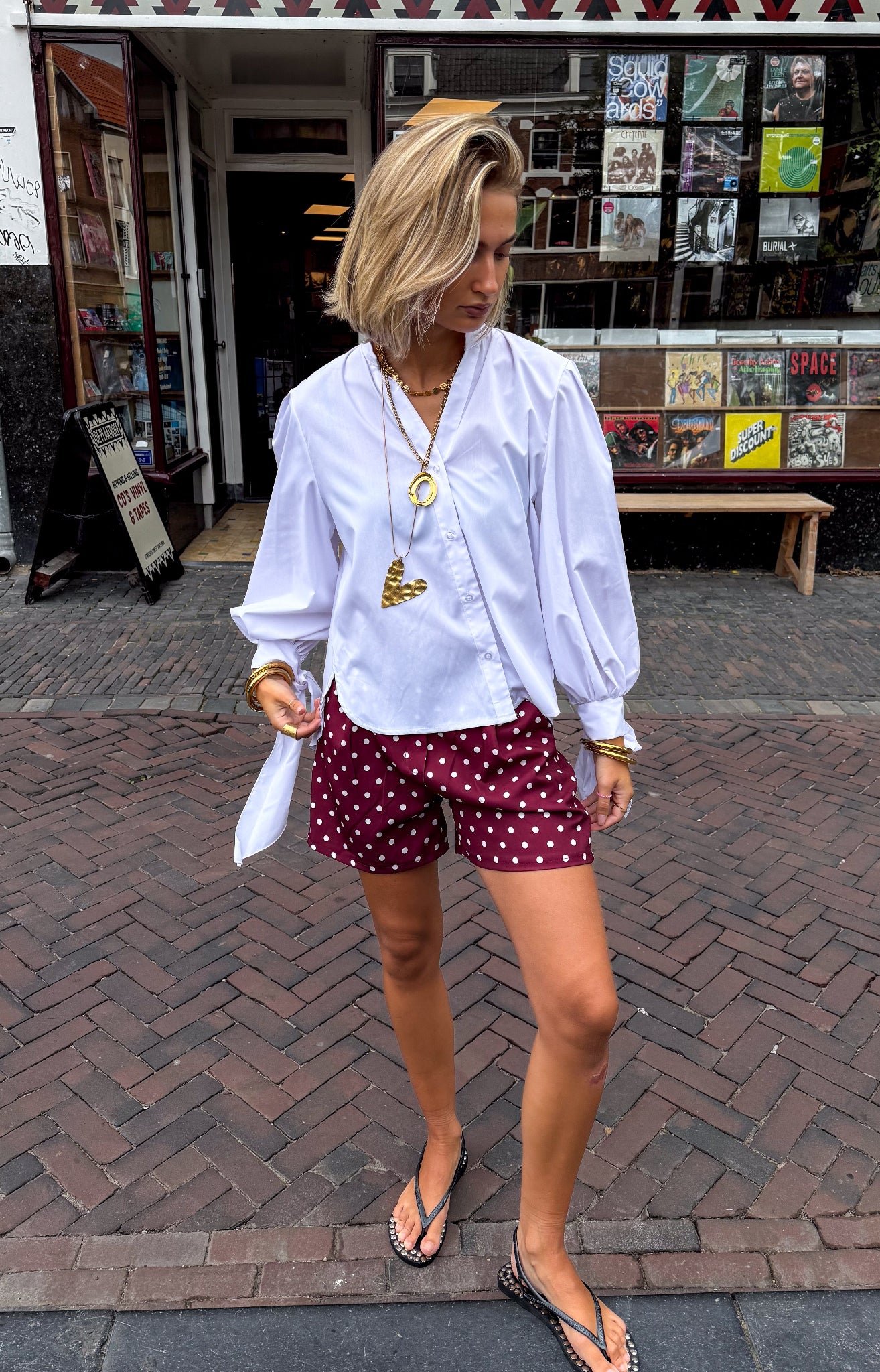 Chemisier Reims Blanc