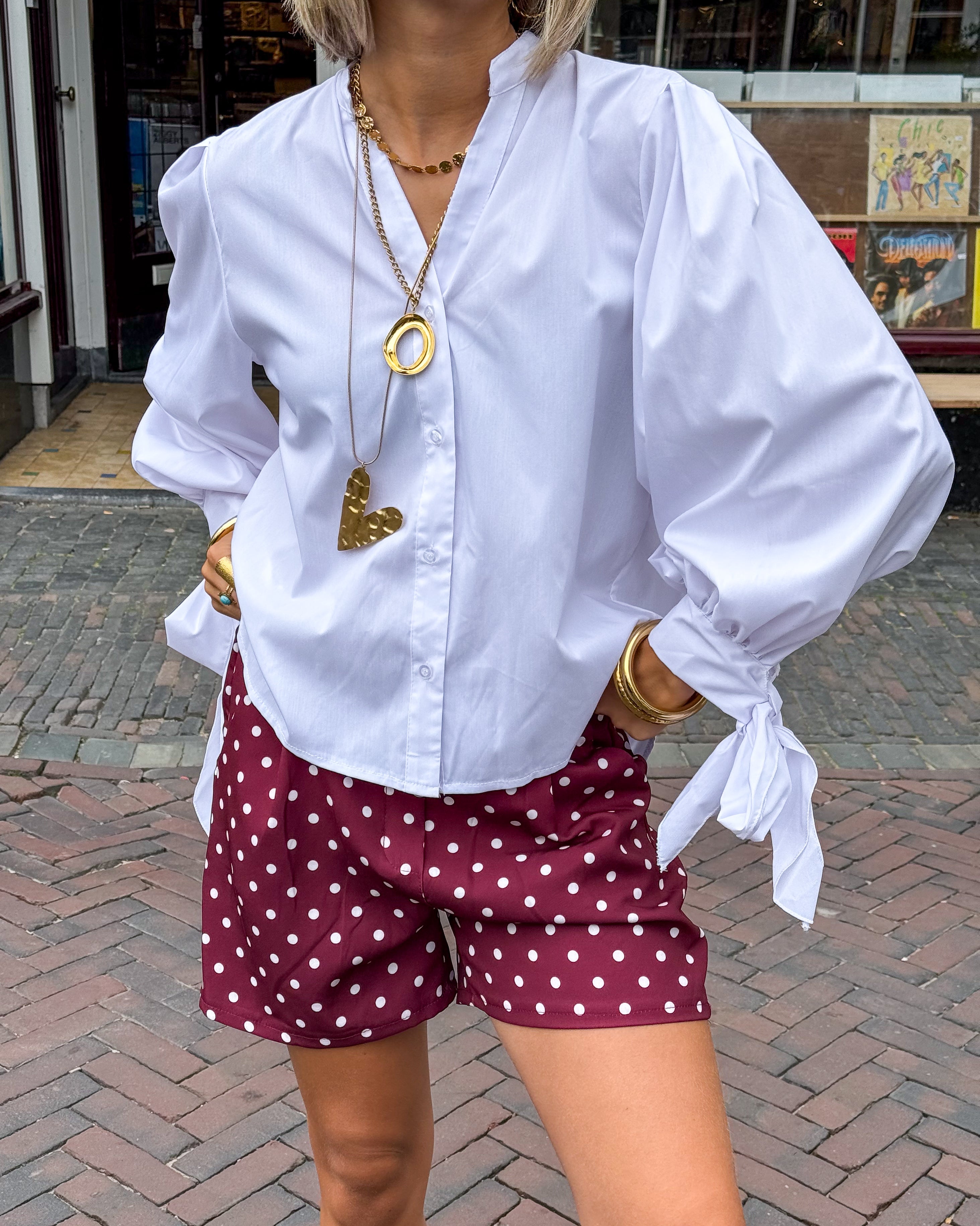Reims Blouse White