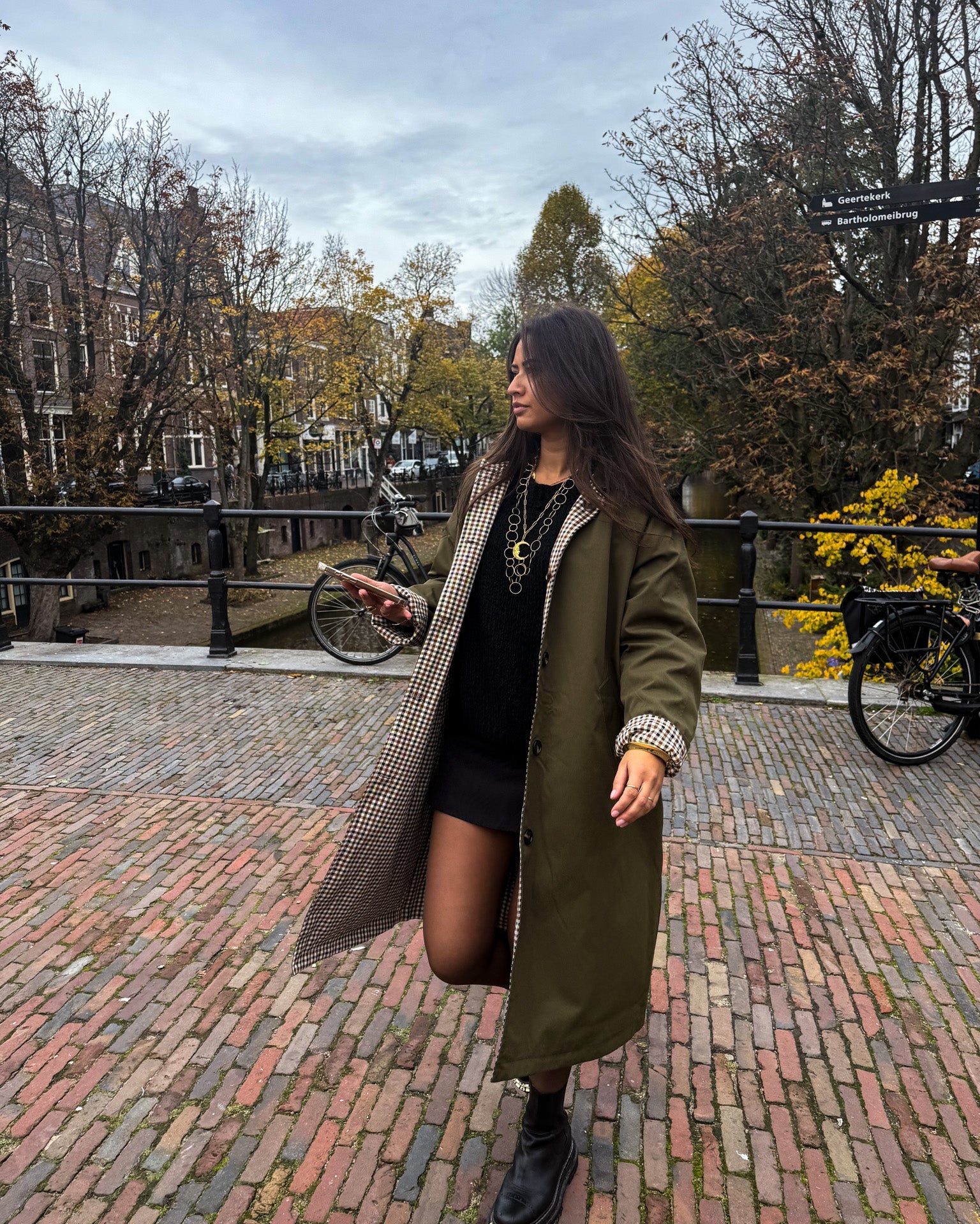 Reversible Trenchcoat Khaki