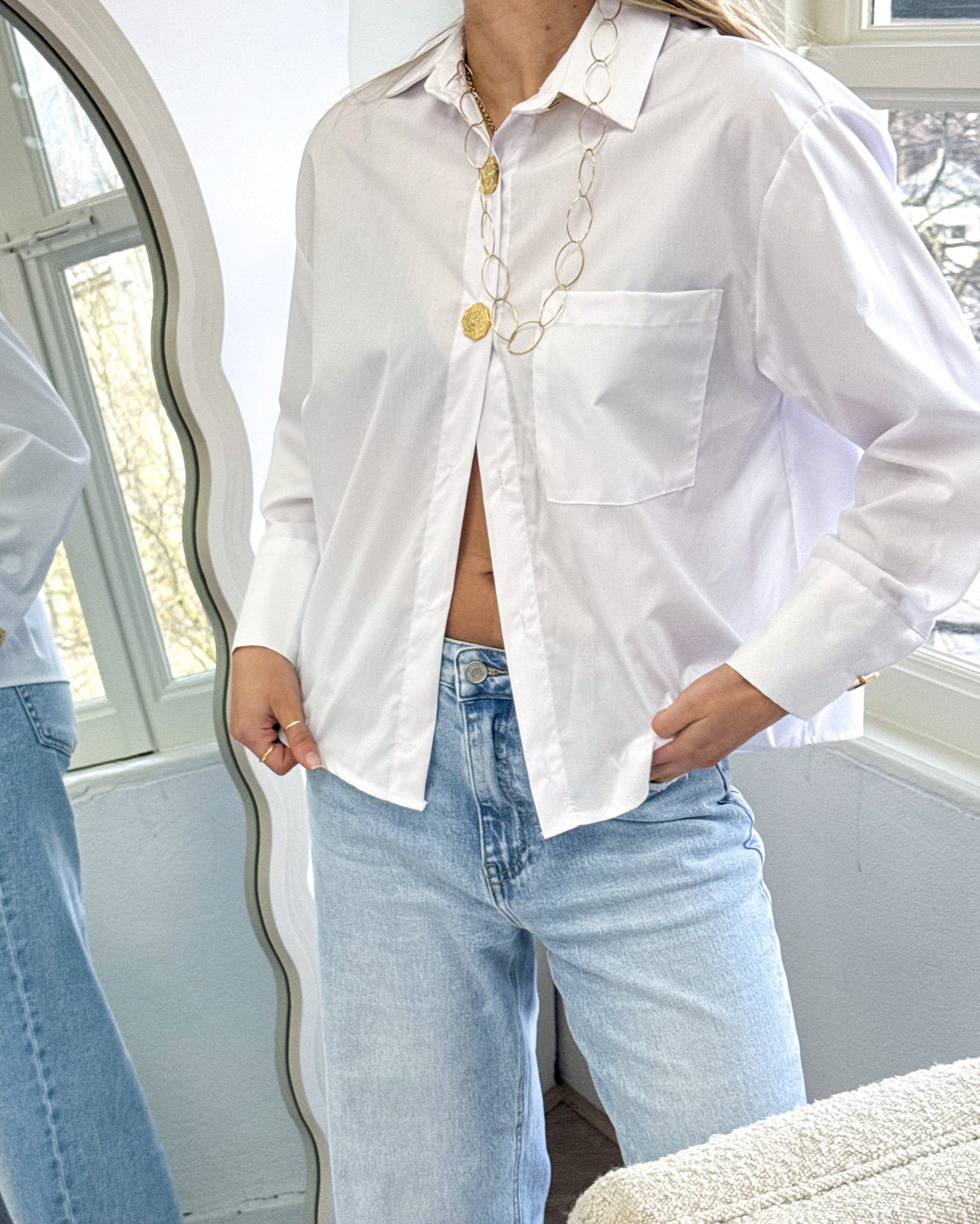 Riri Blouse White