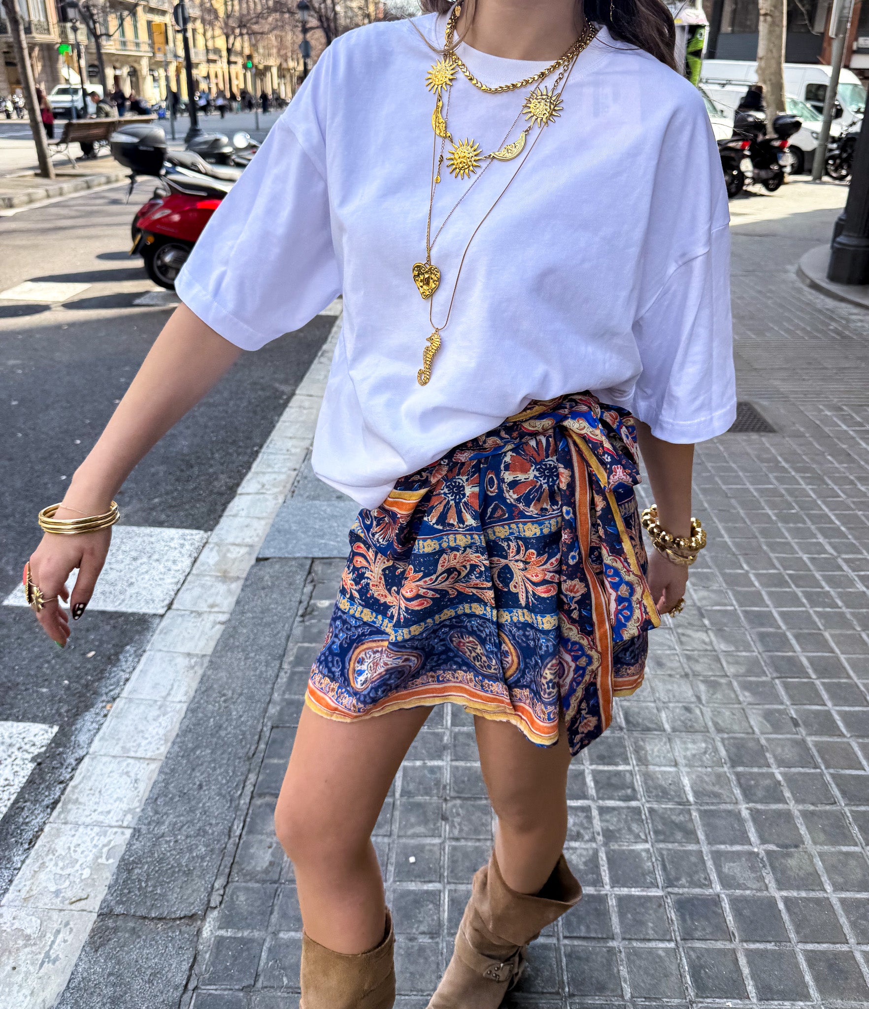 Collier Jour et Nuit en or