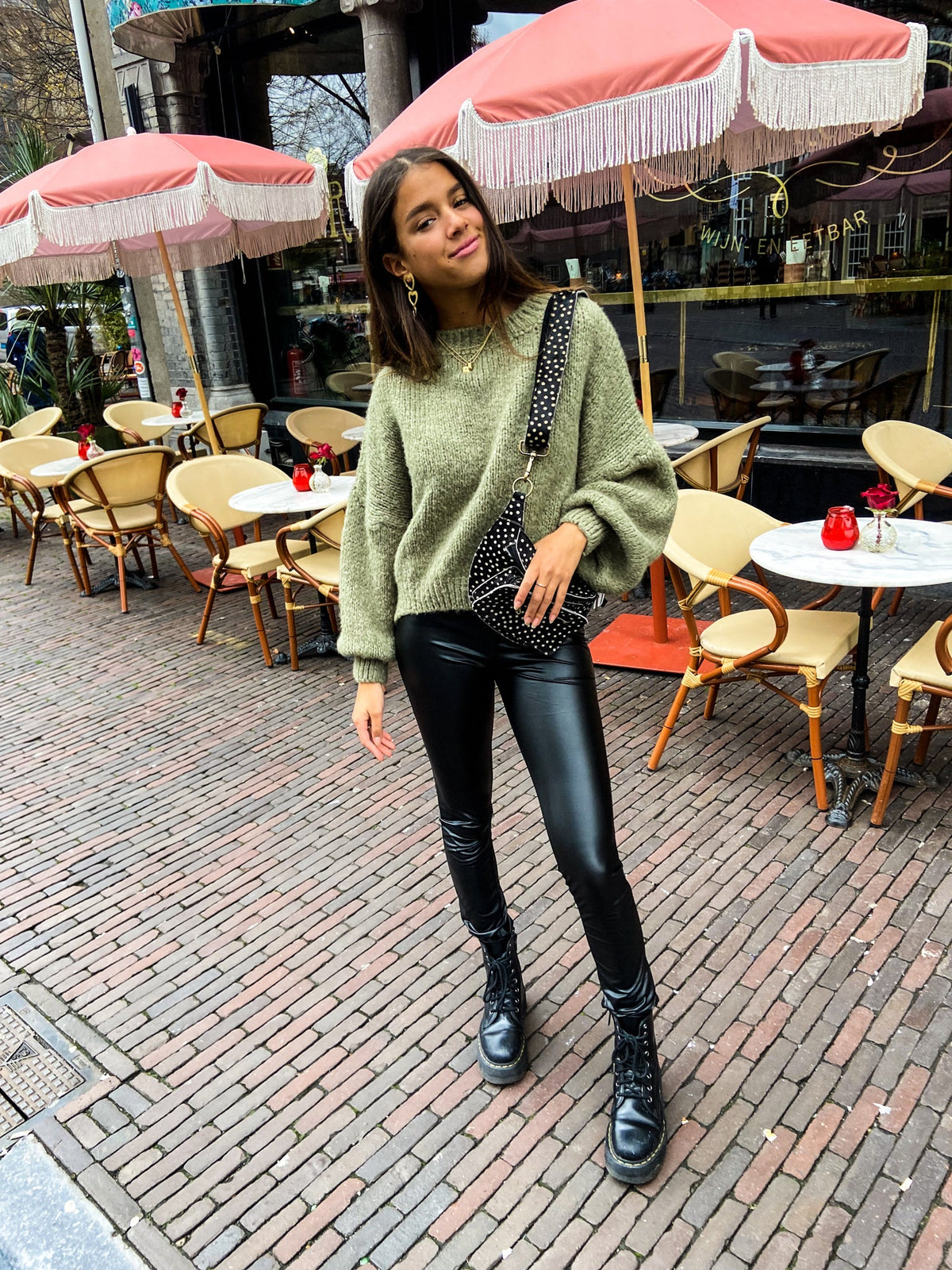 Moscow Leather PU Legging | Black