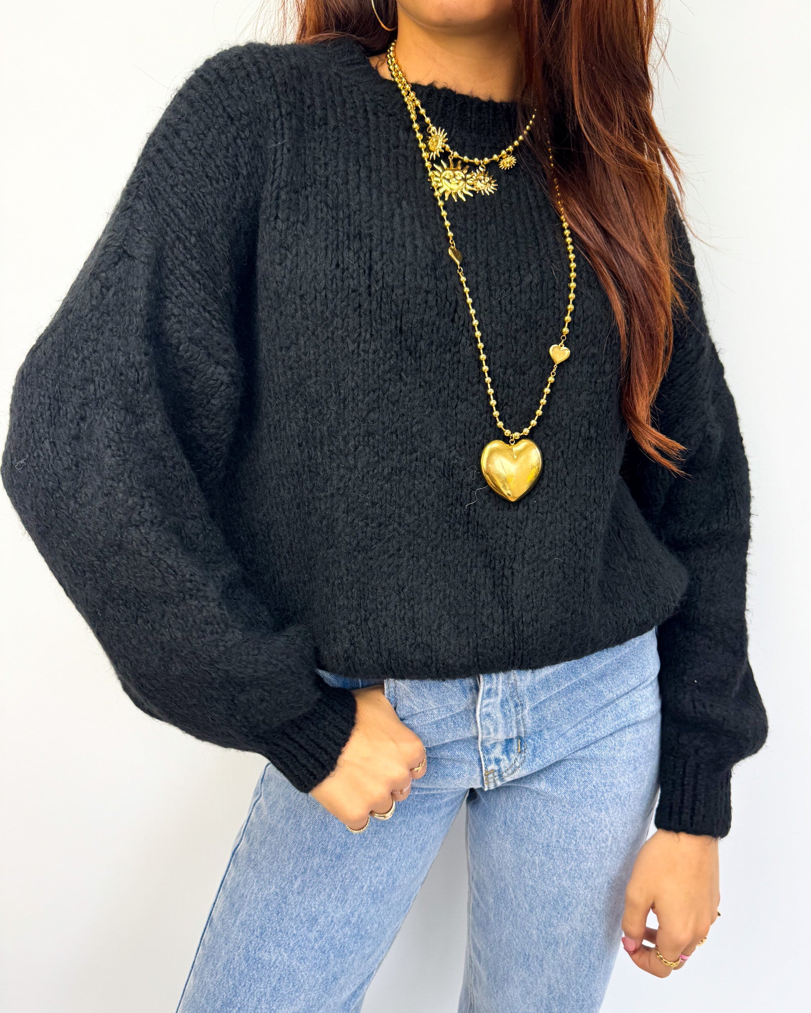 Rosa Knit Black