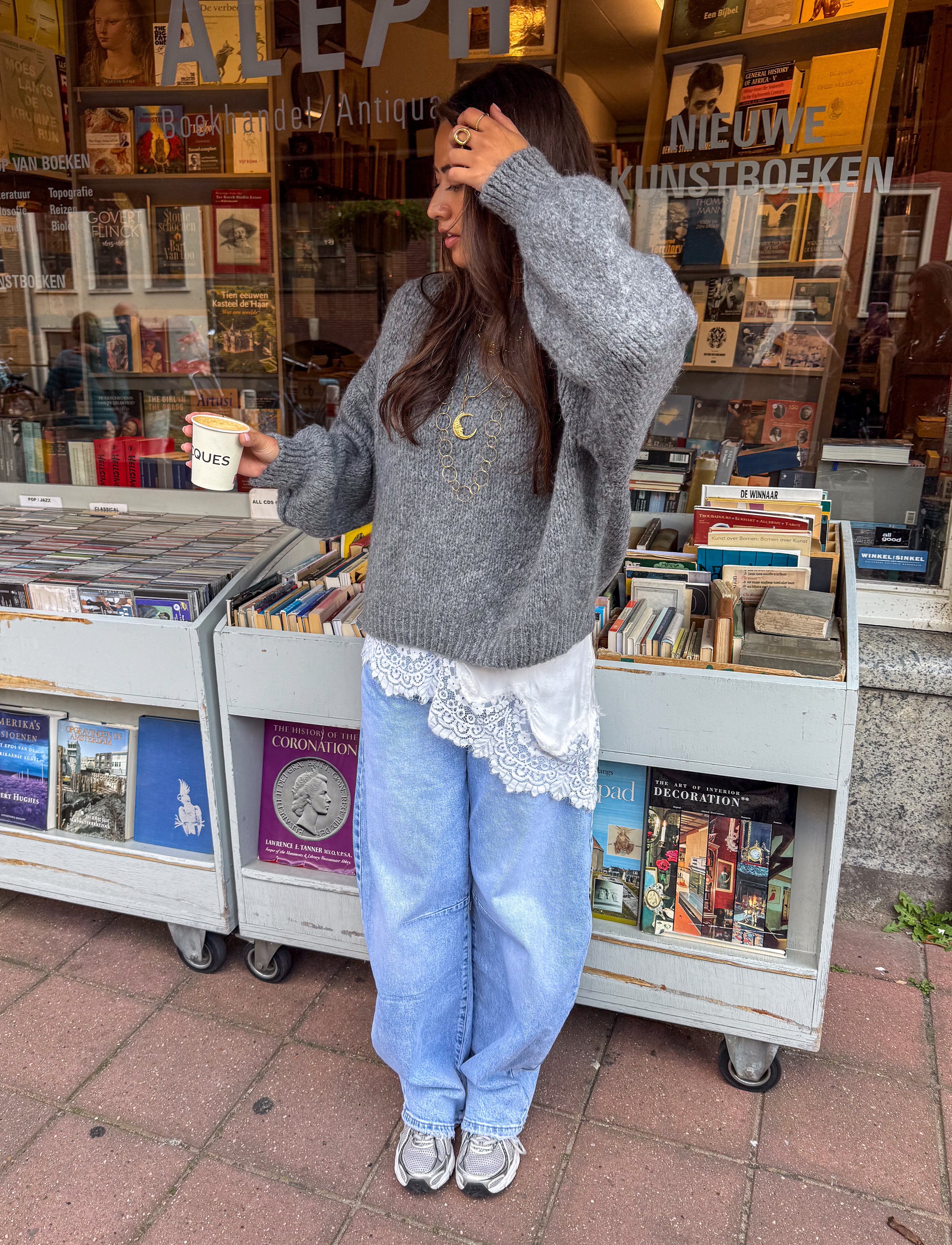 Rosa Knit Gris