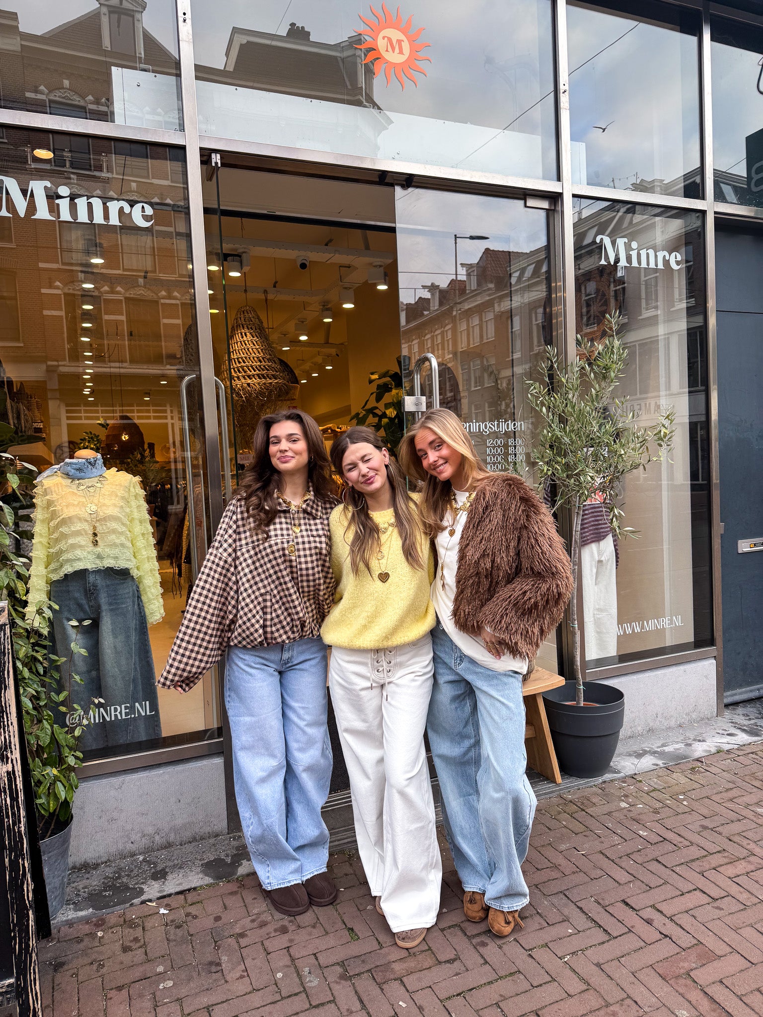 Anne Fluffy Jacket Brown