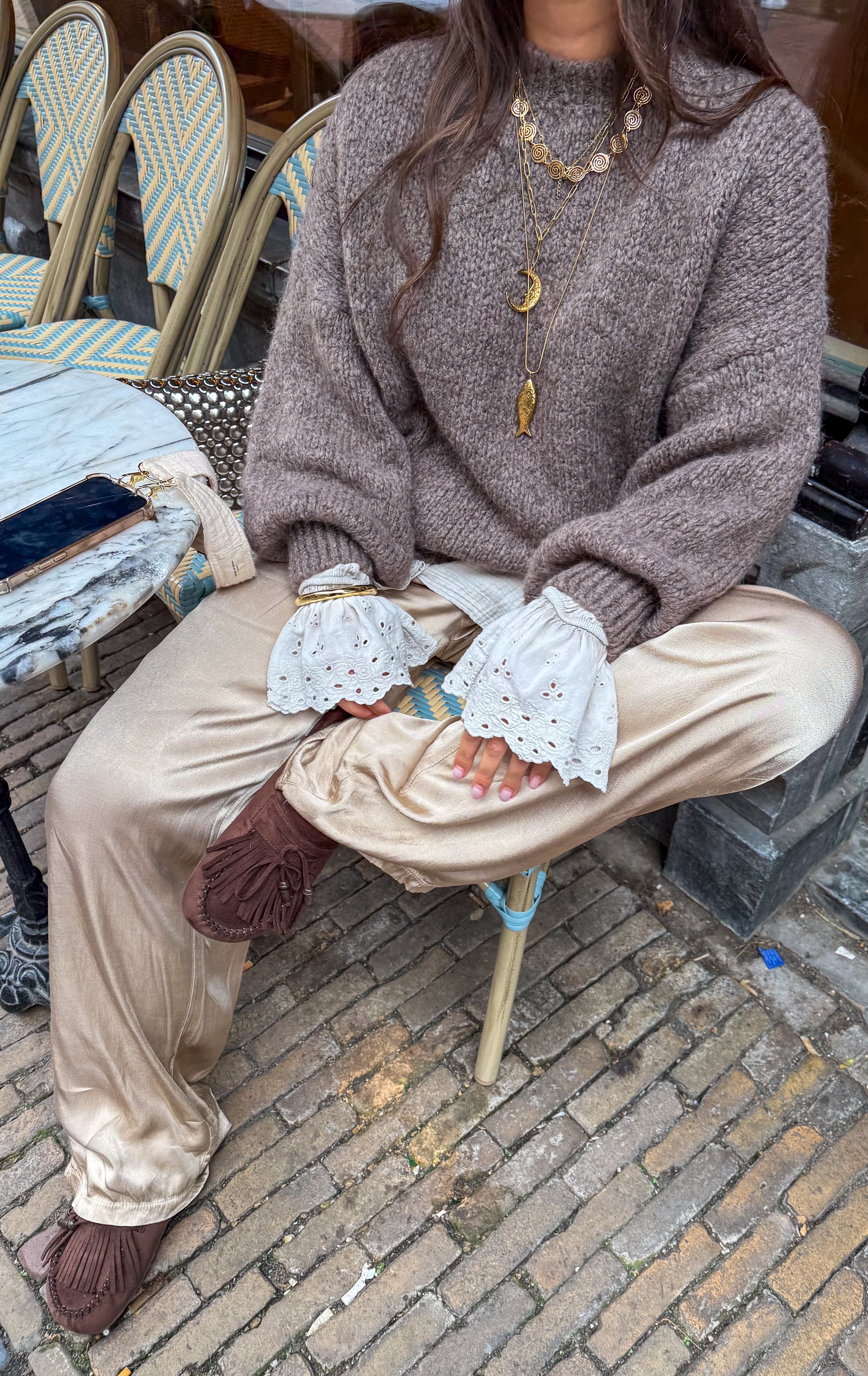 Rosa Knit Taupe