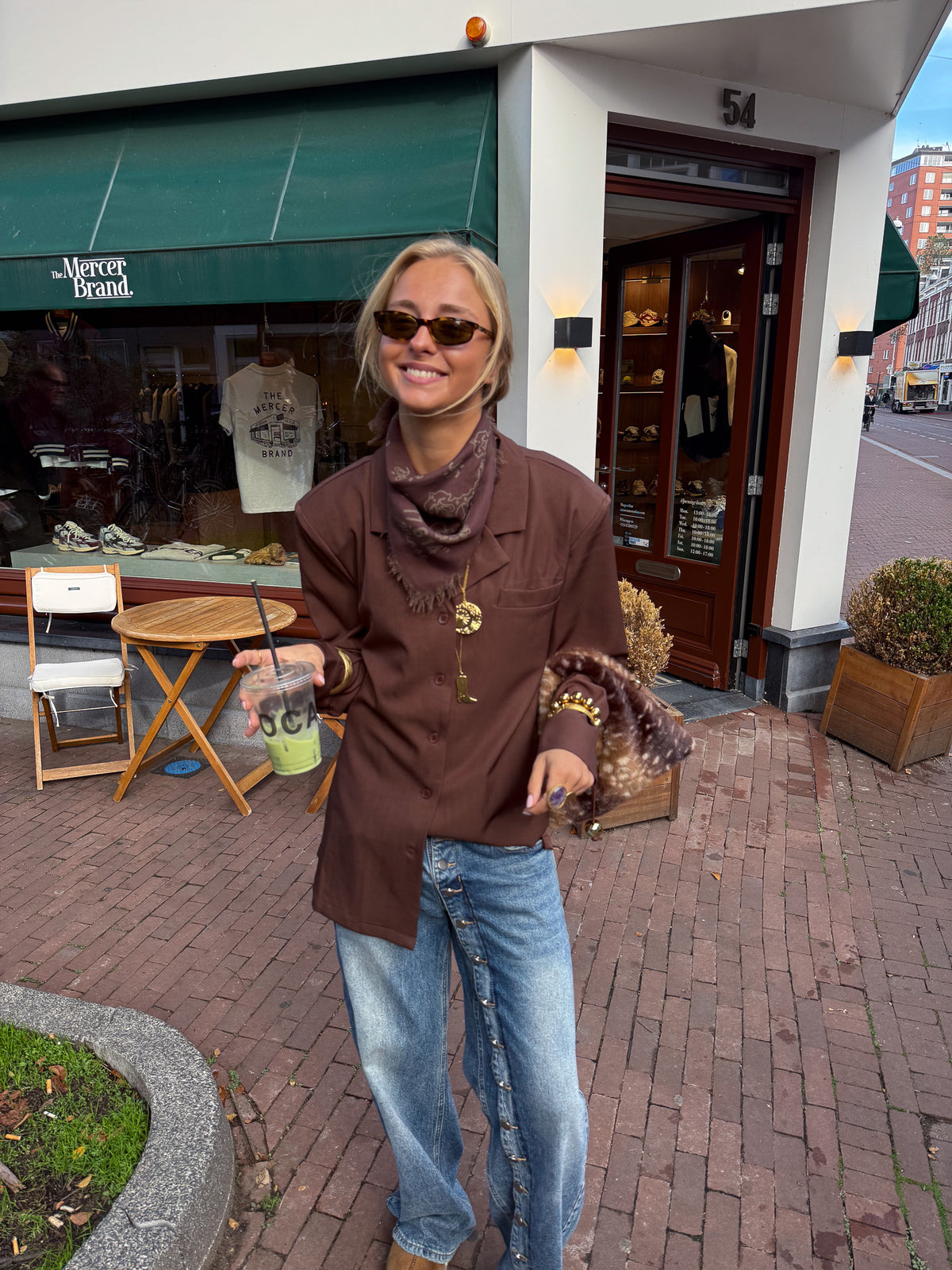 Sabby Blouse | Brown