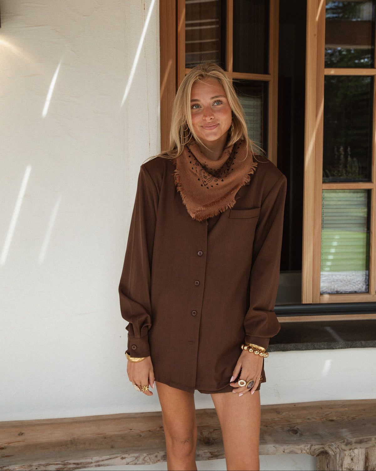 Sabby Blouse | Brown