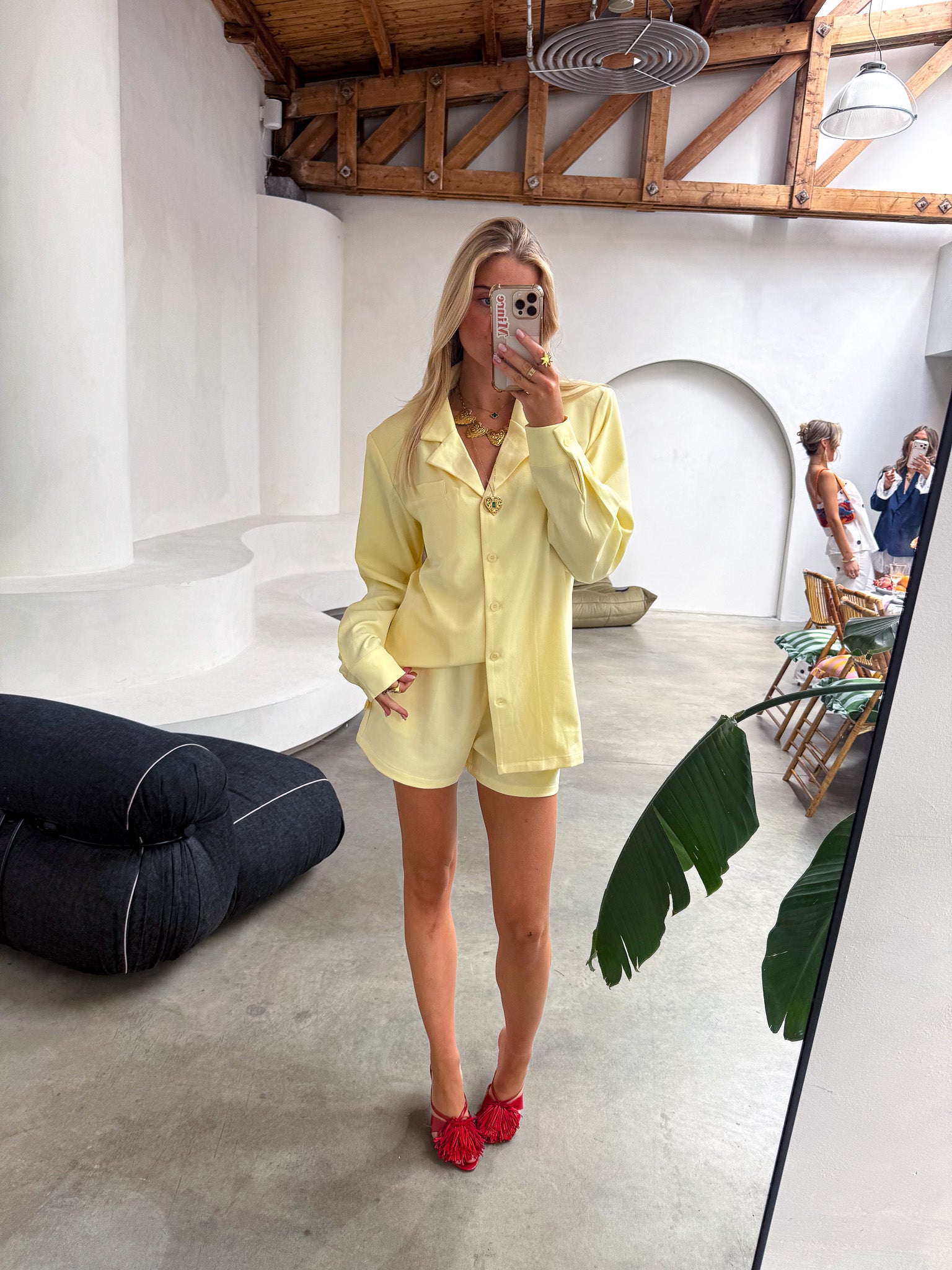 Sabby Blouse Geel