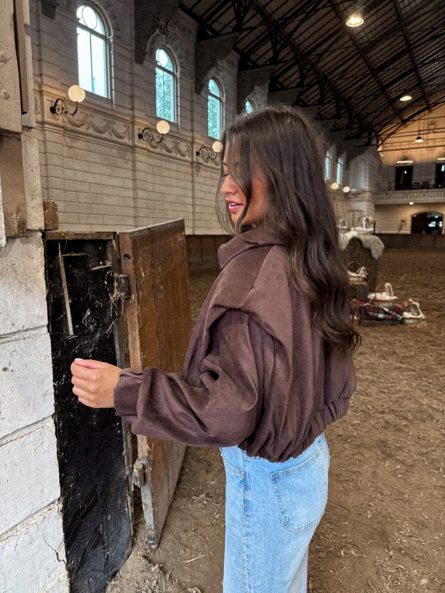 Saddle Jacket Brown