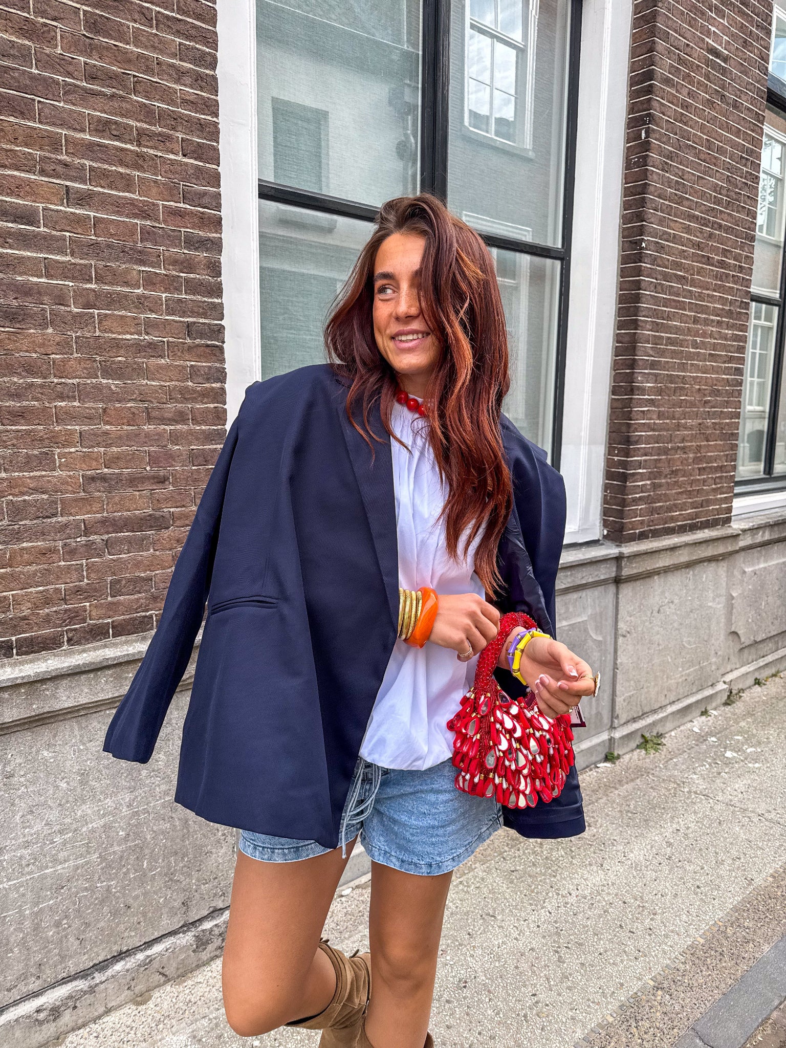 Sac Muse Miroir Rouge