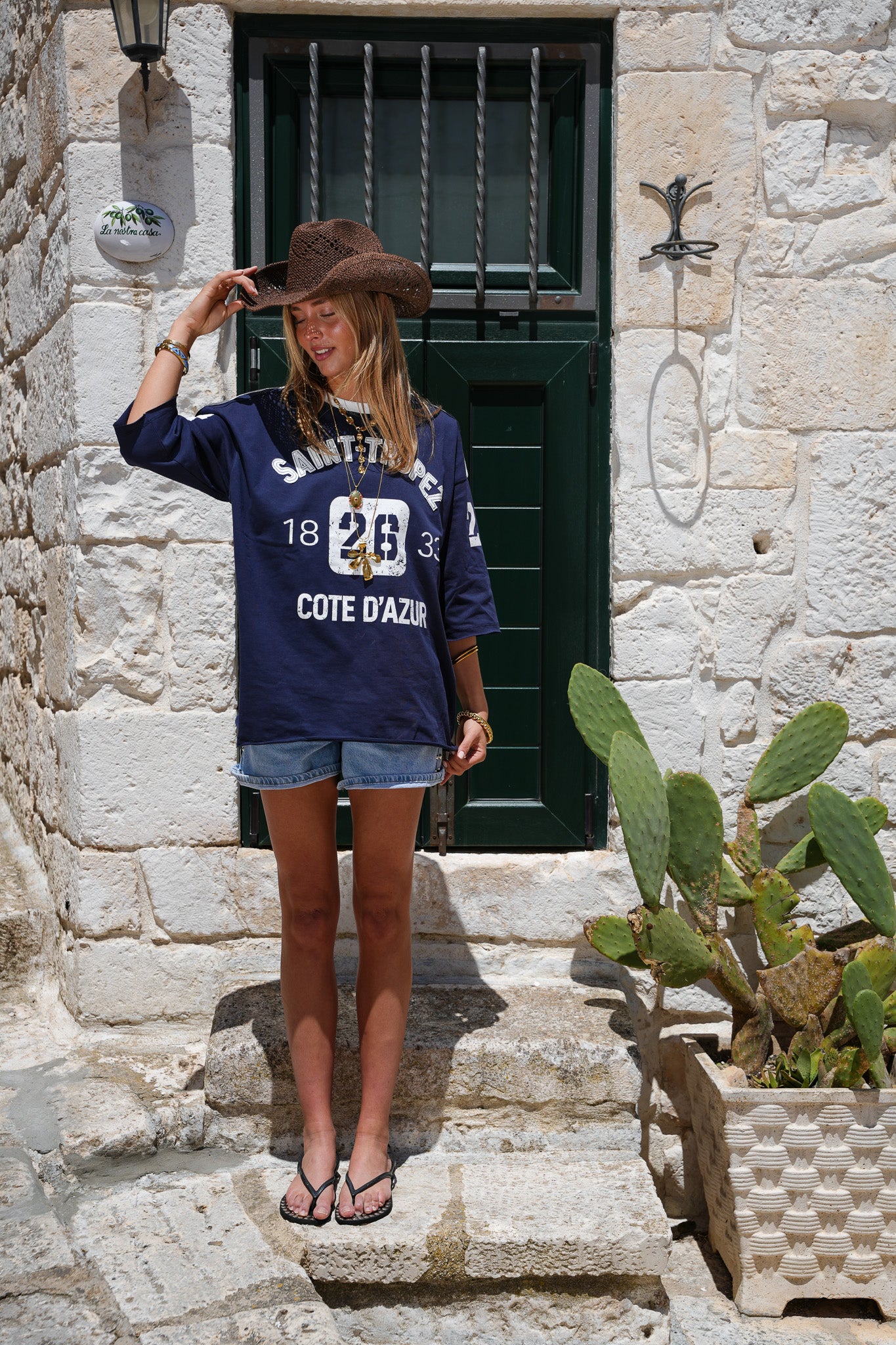 Saint Tropez T-Shirt Navy