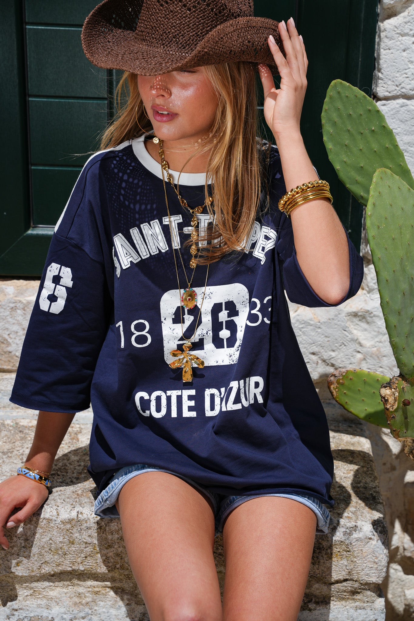 Saint Tropez T-Shirt Navy