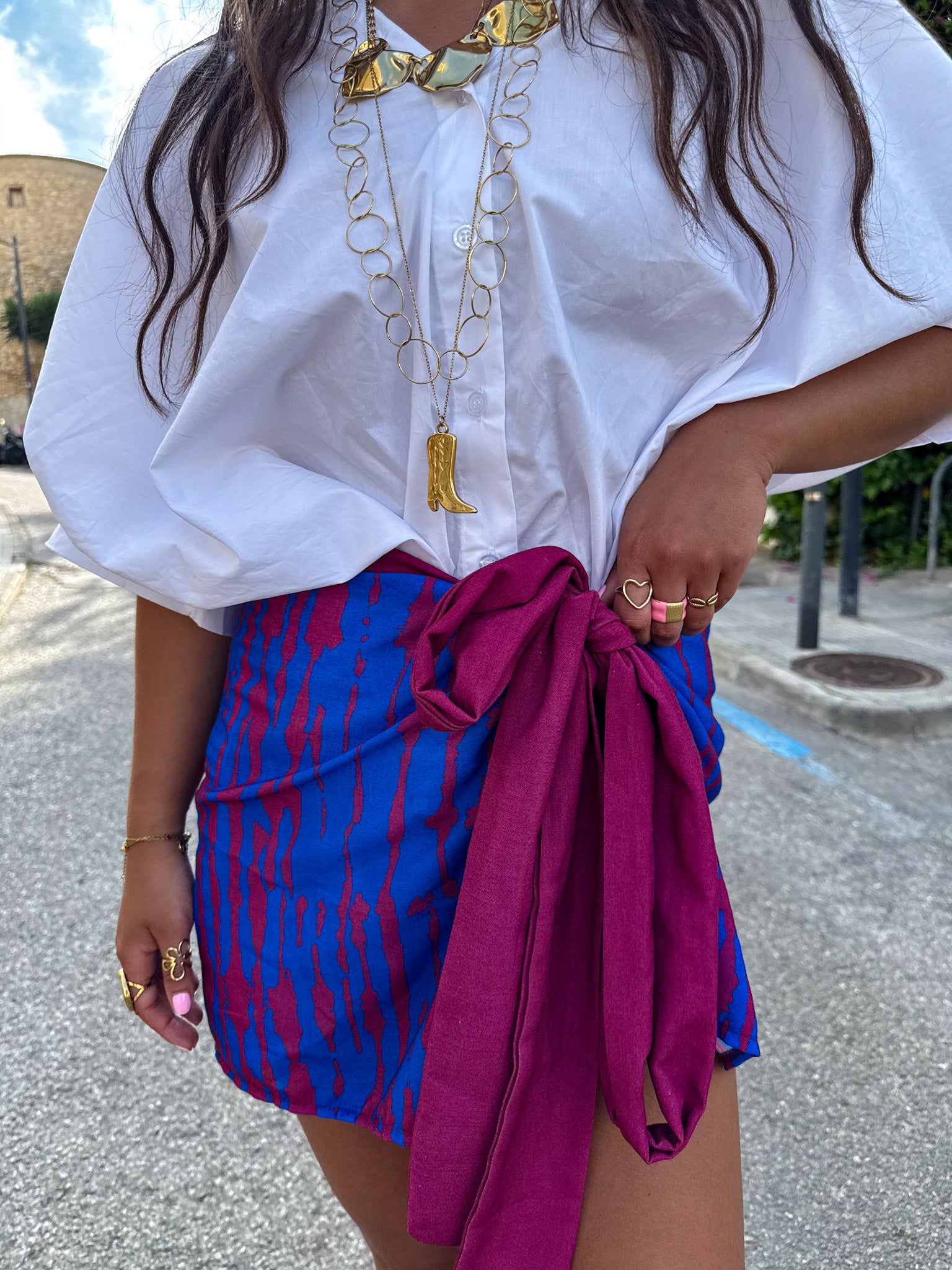 Vista Skirt Blue