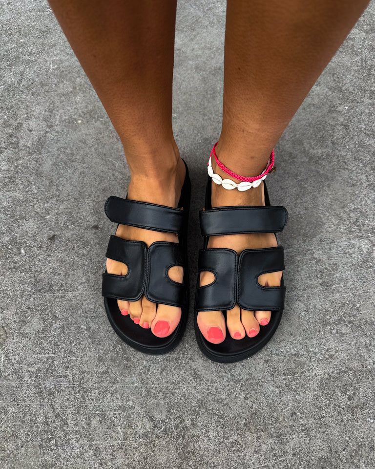 Sandals Plain Black
