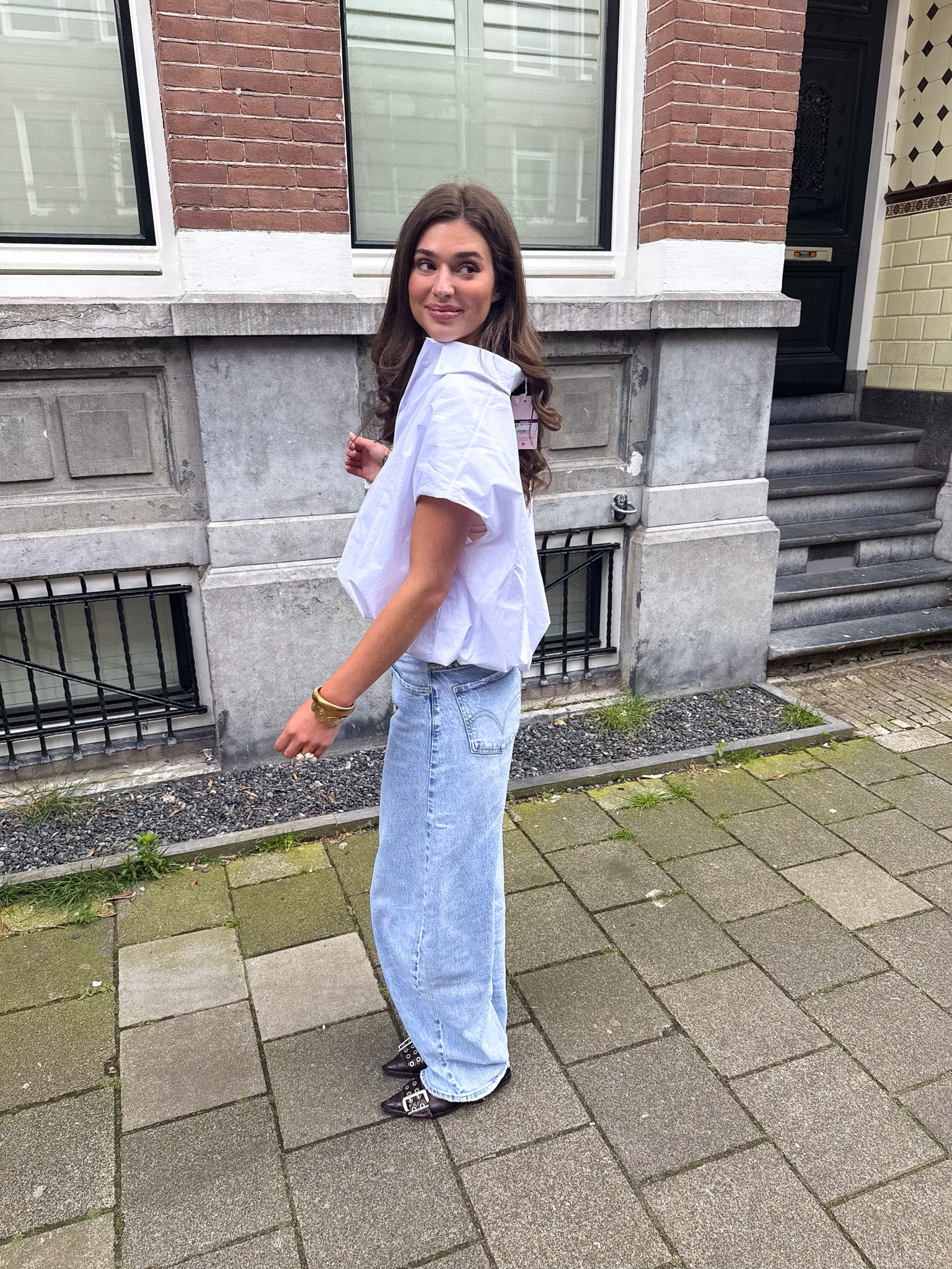 Santje Top White 