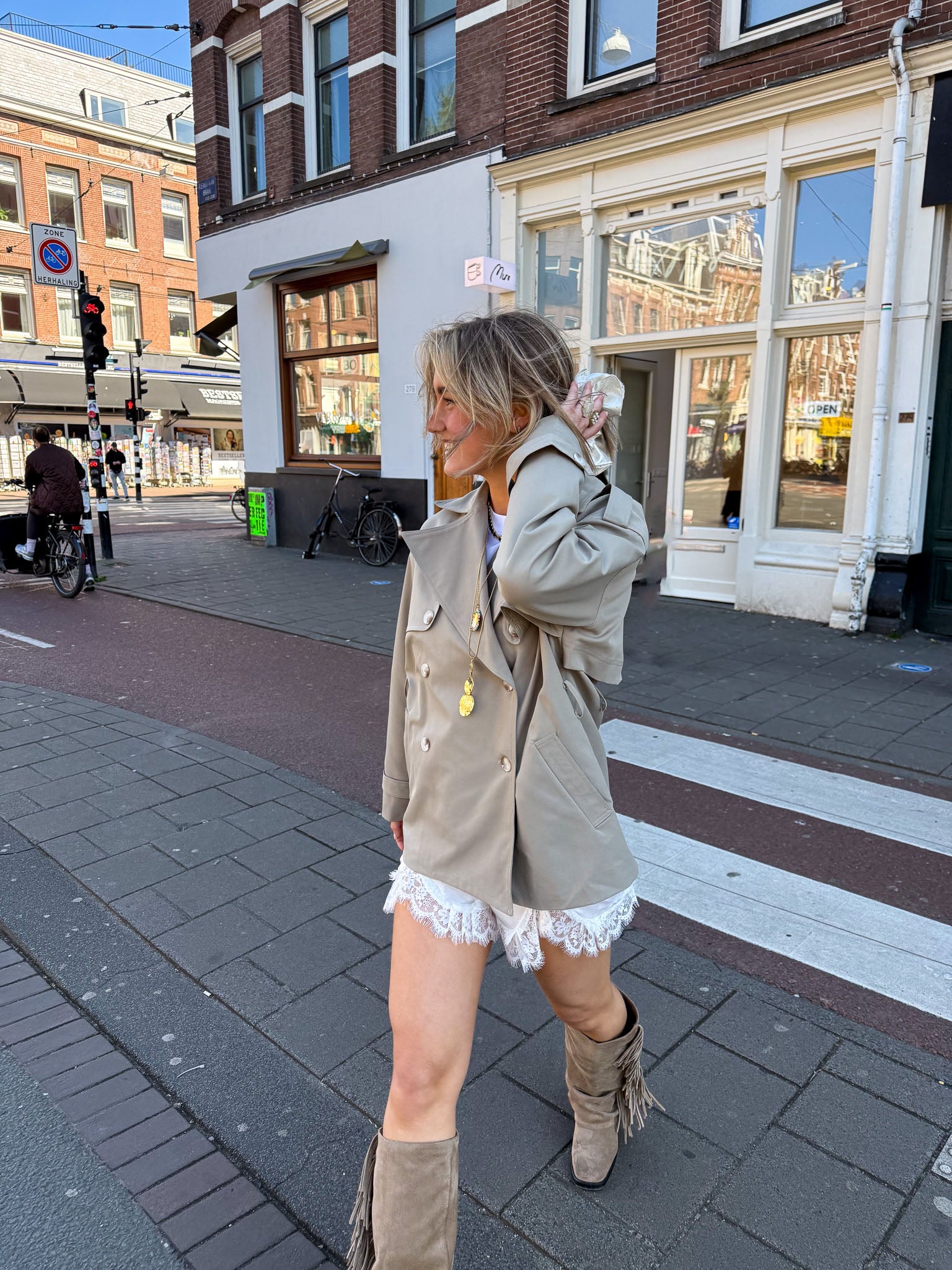 Scotty Trenchcoat Khaki