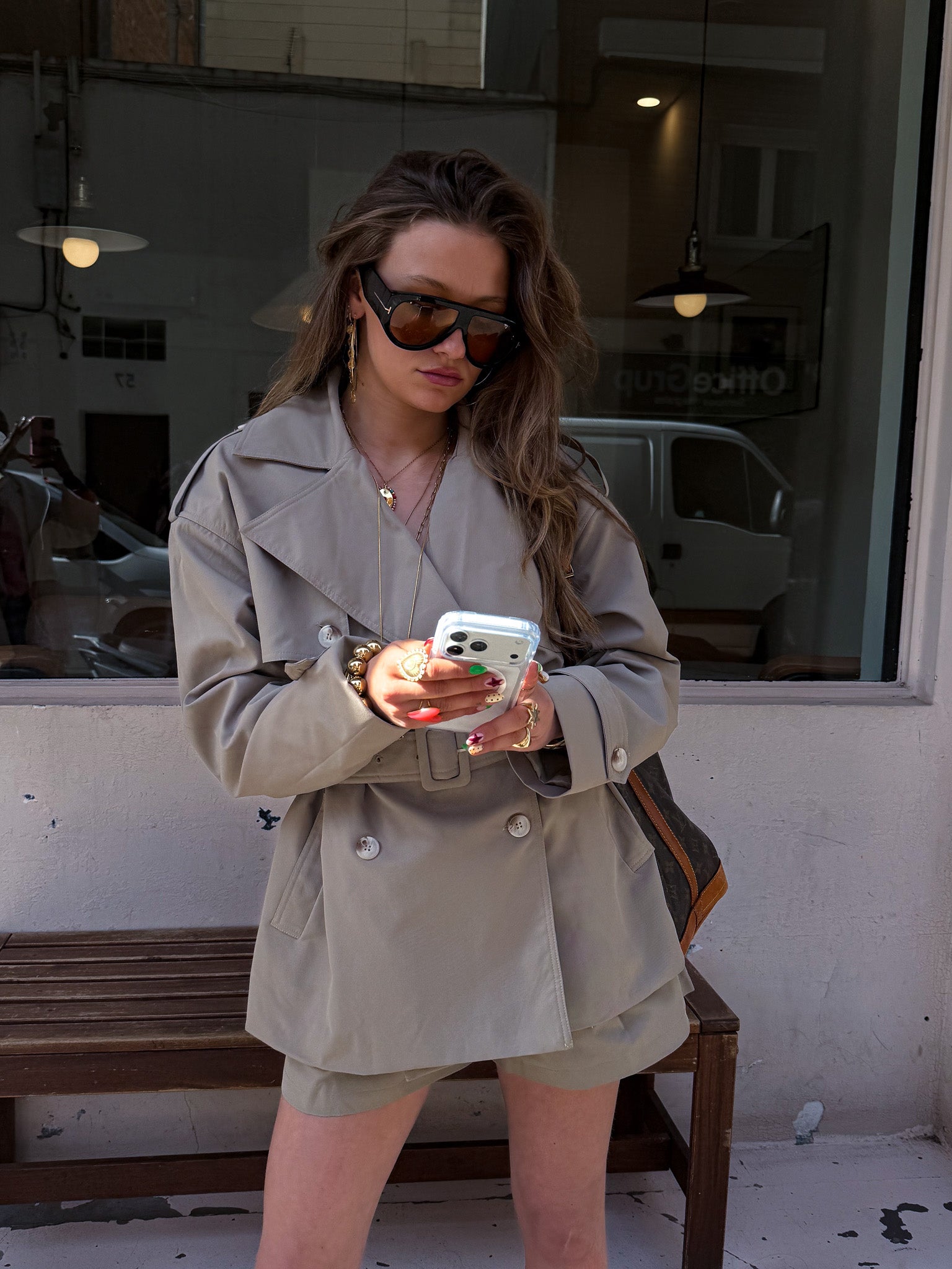 Scotty Trenchcoat Khaki