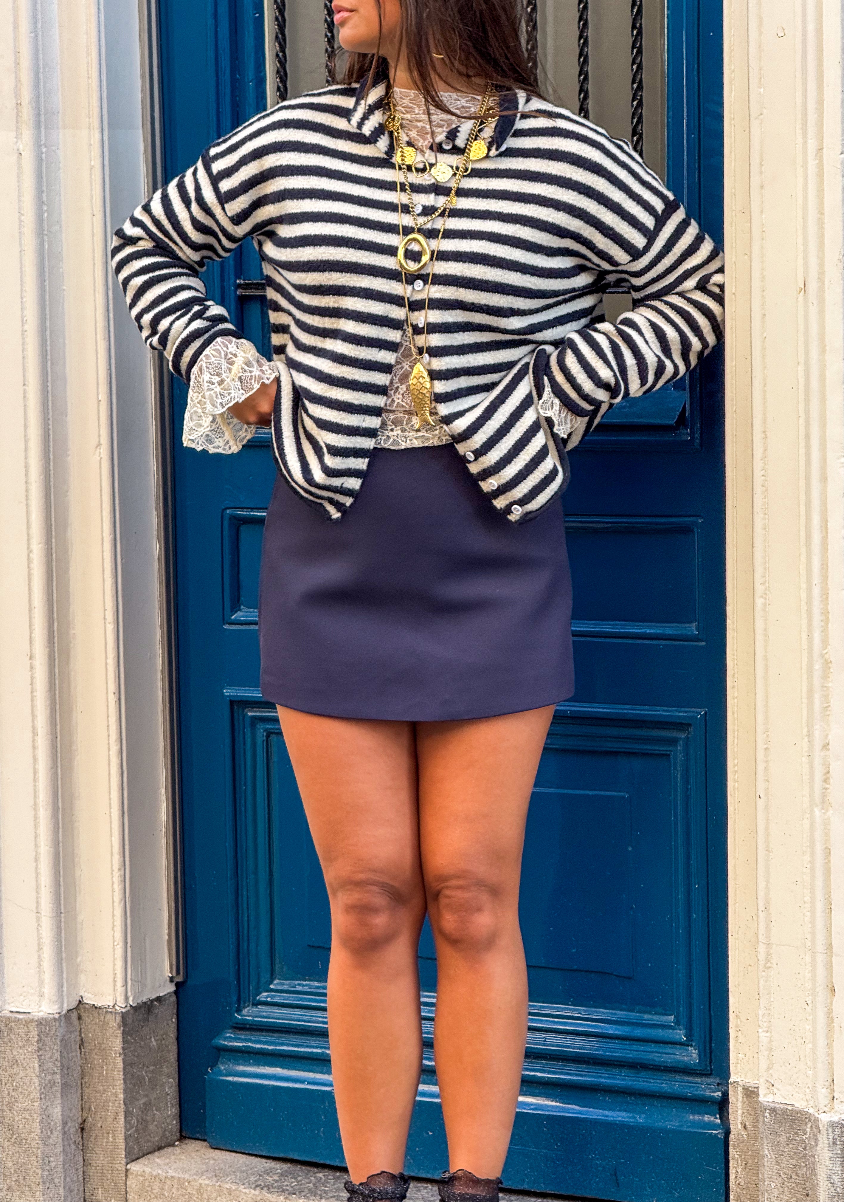 Saint Skort Navy