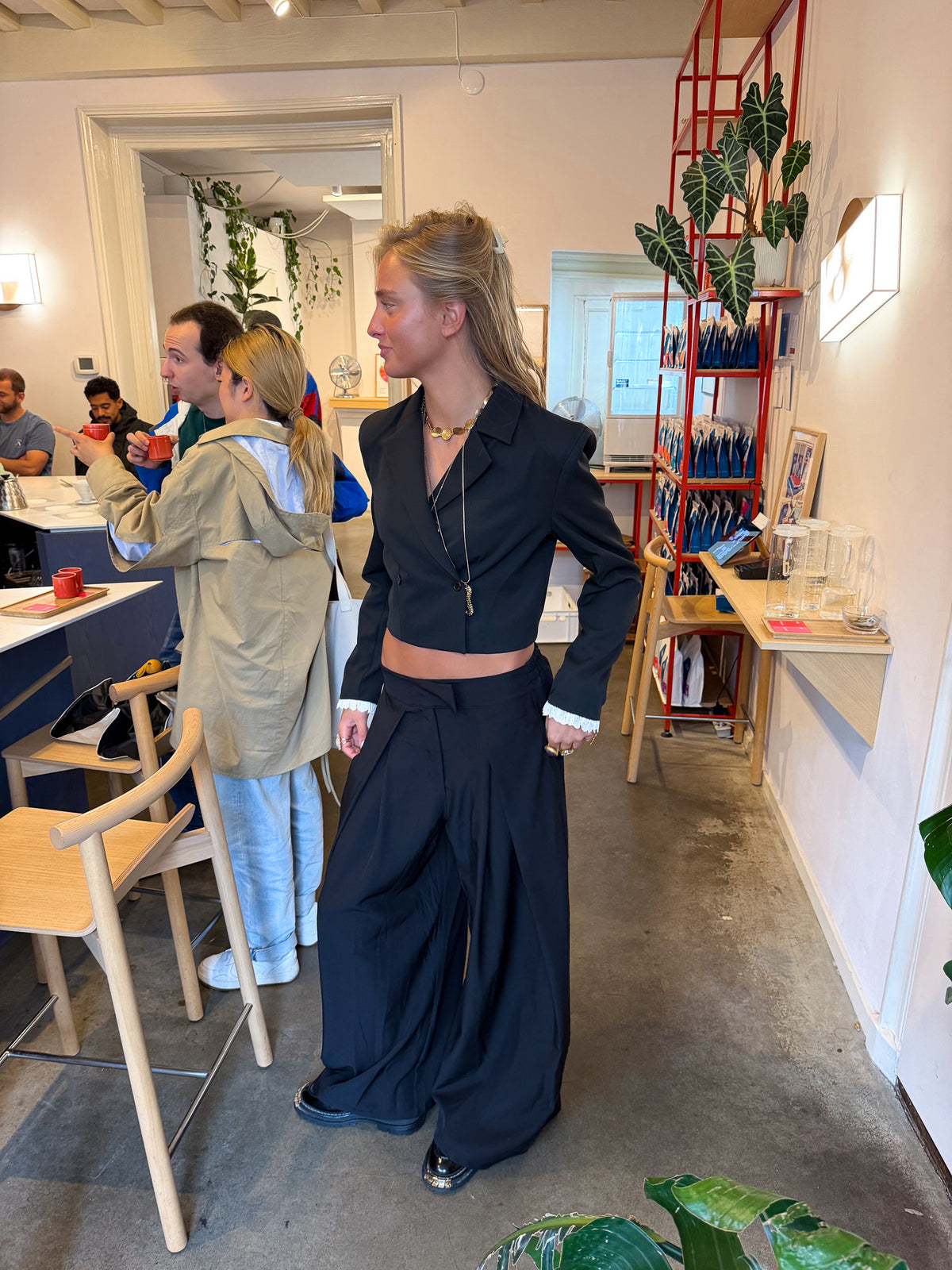 Bloom Pantalon Zwart