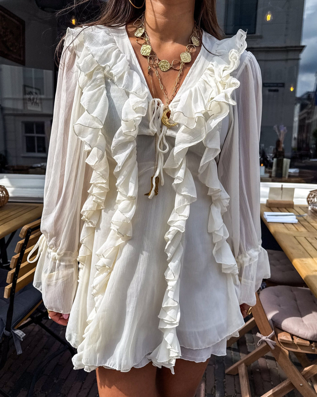Point To Point Ketting | Gold