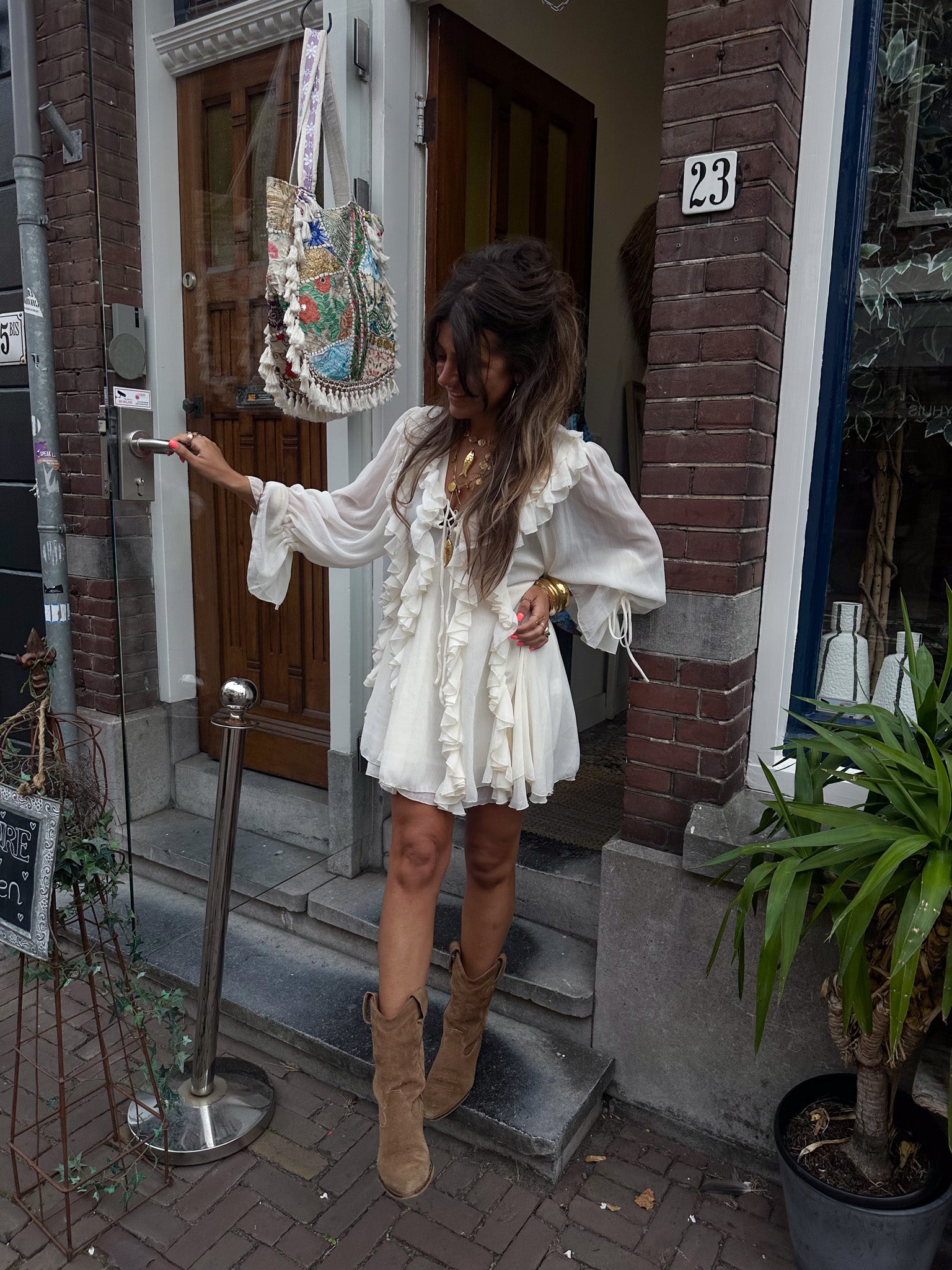 Sienna Dress Creme