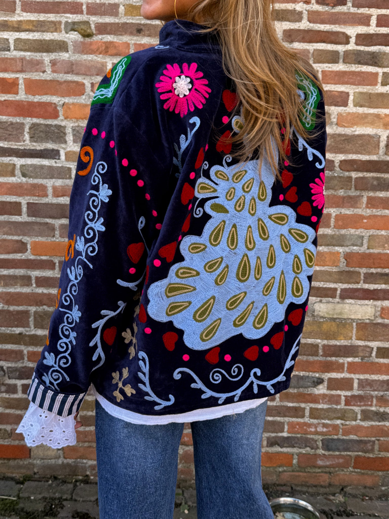 Soemba Jacket Navy Peacock