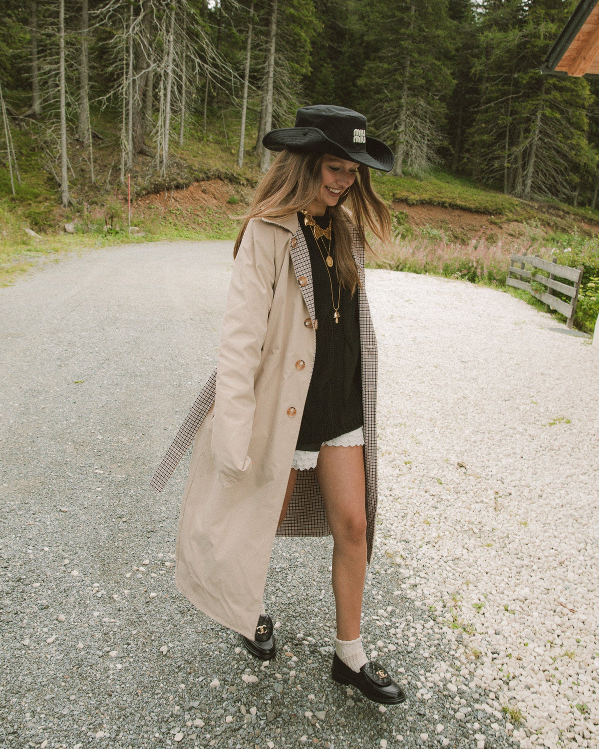 Solita Reversible Trenchcoat Beige