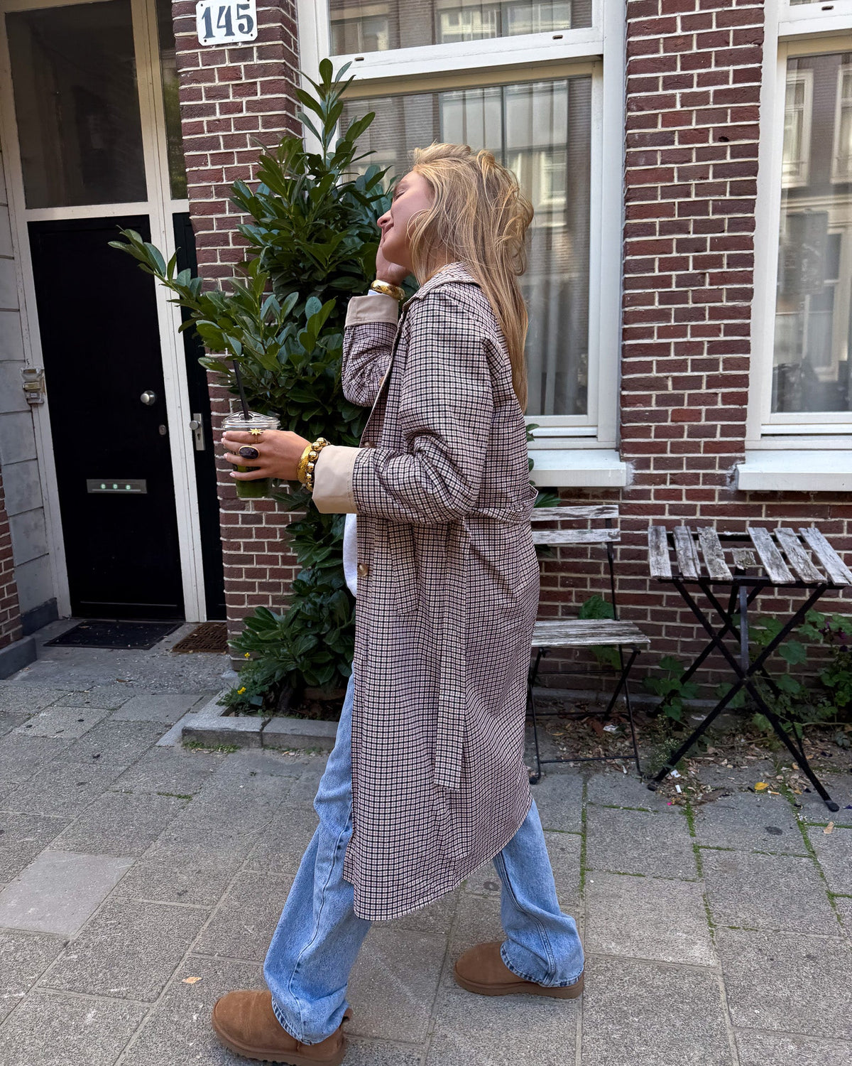 Solita Reversible Trenchcoat Beige