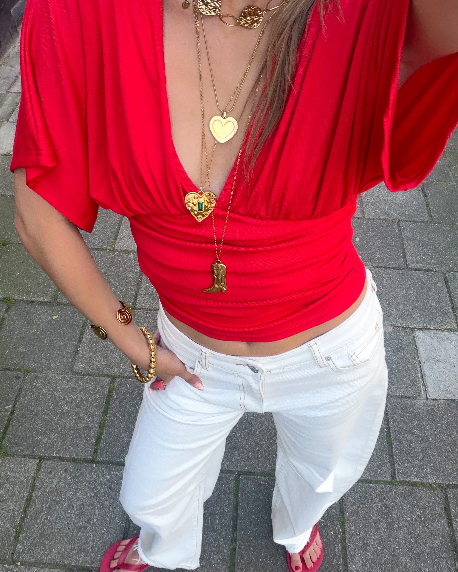 Soly Top Rood