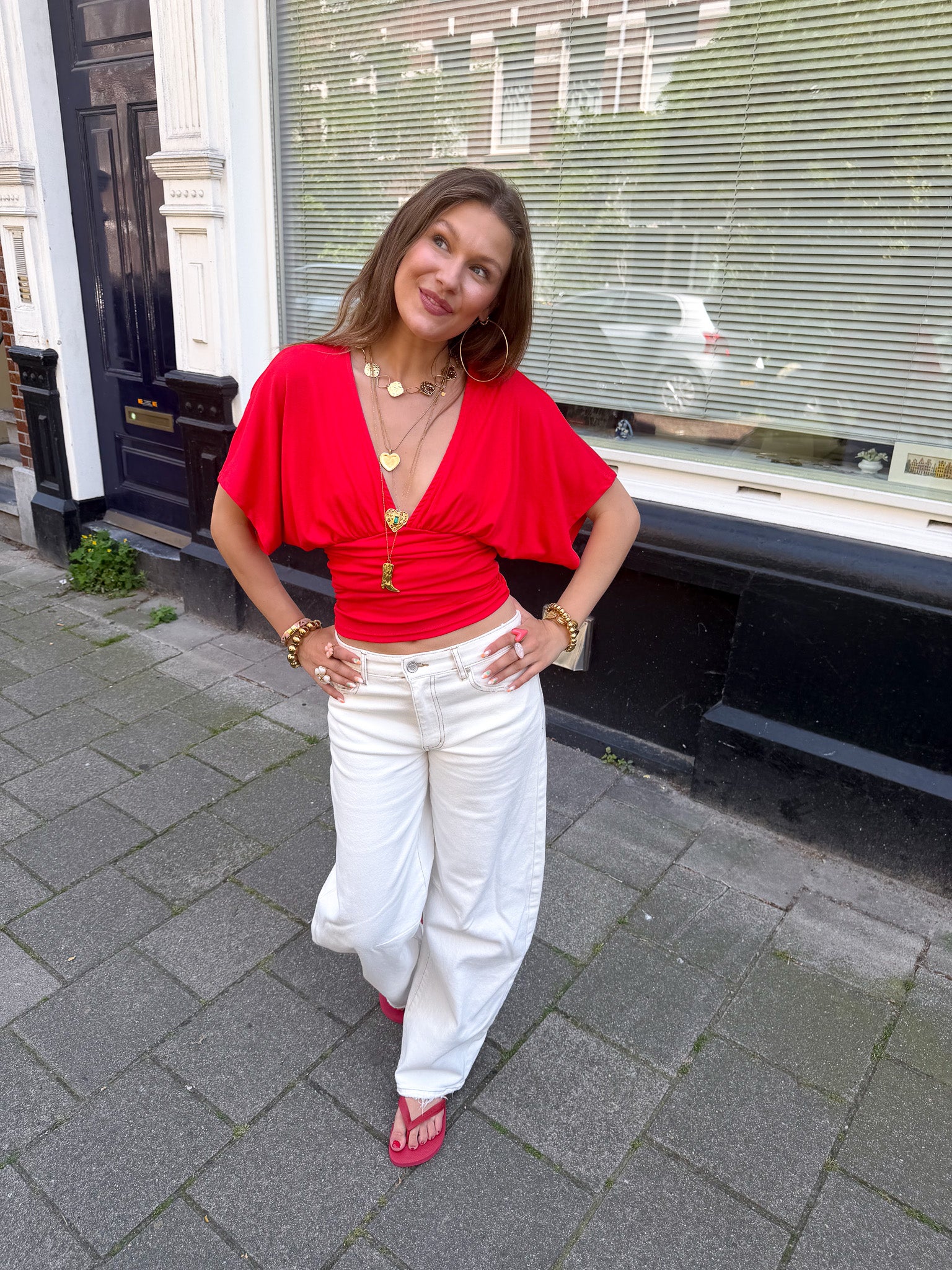 Soly Top Rood