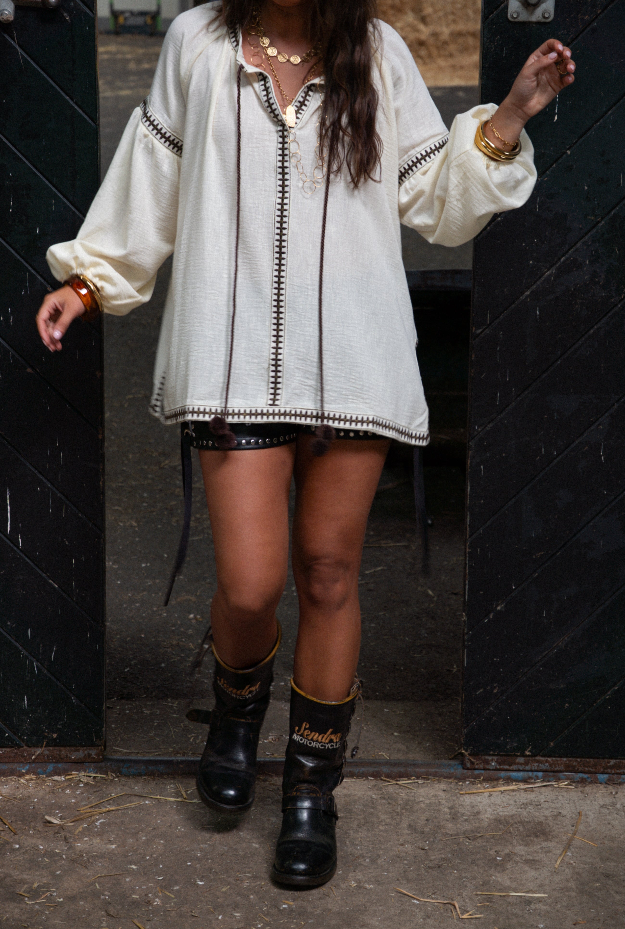 Spruce Blouse Cream