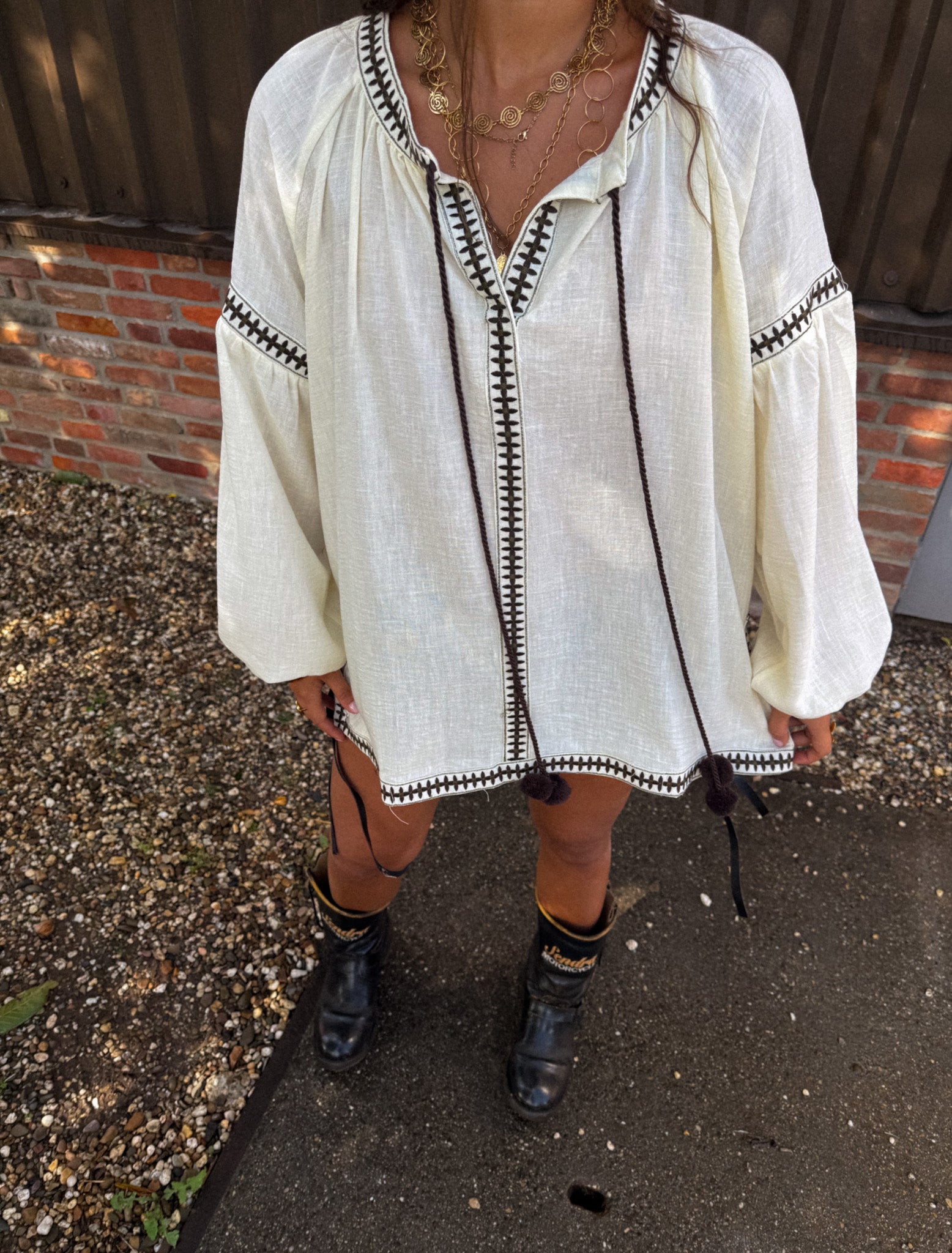 Spruce Blouse Cream