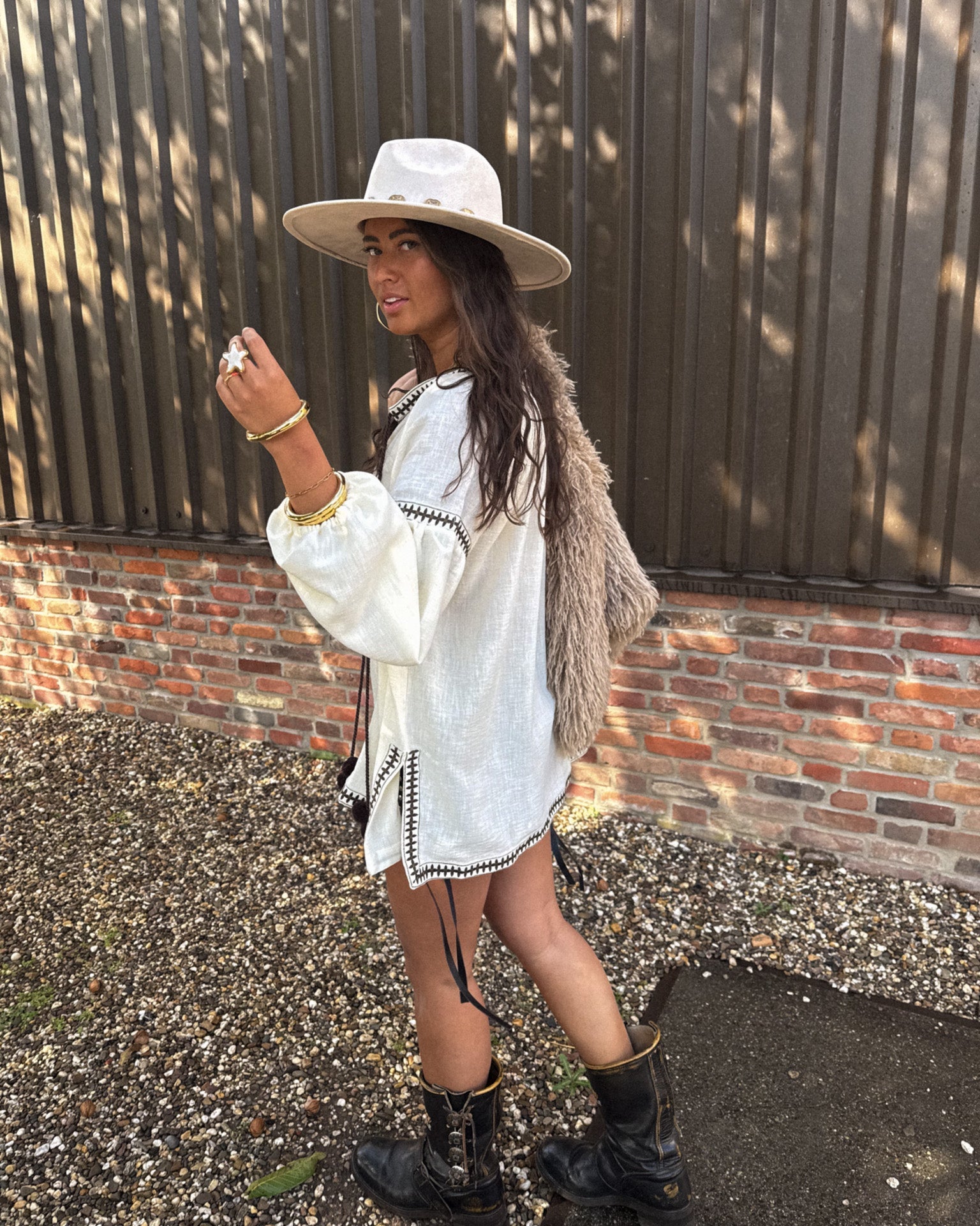 Spruce Blouse Cream