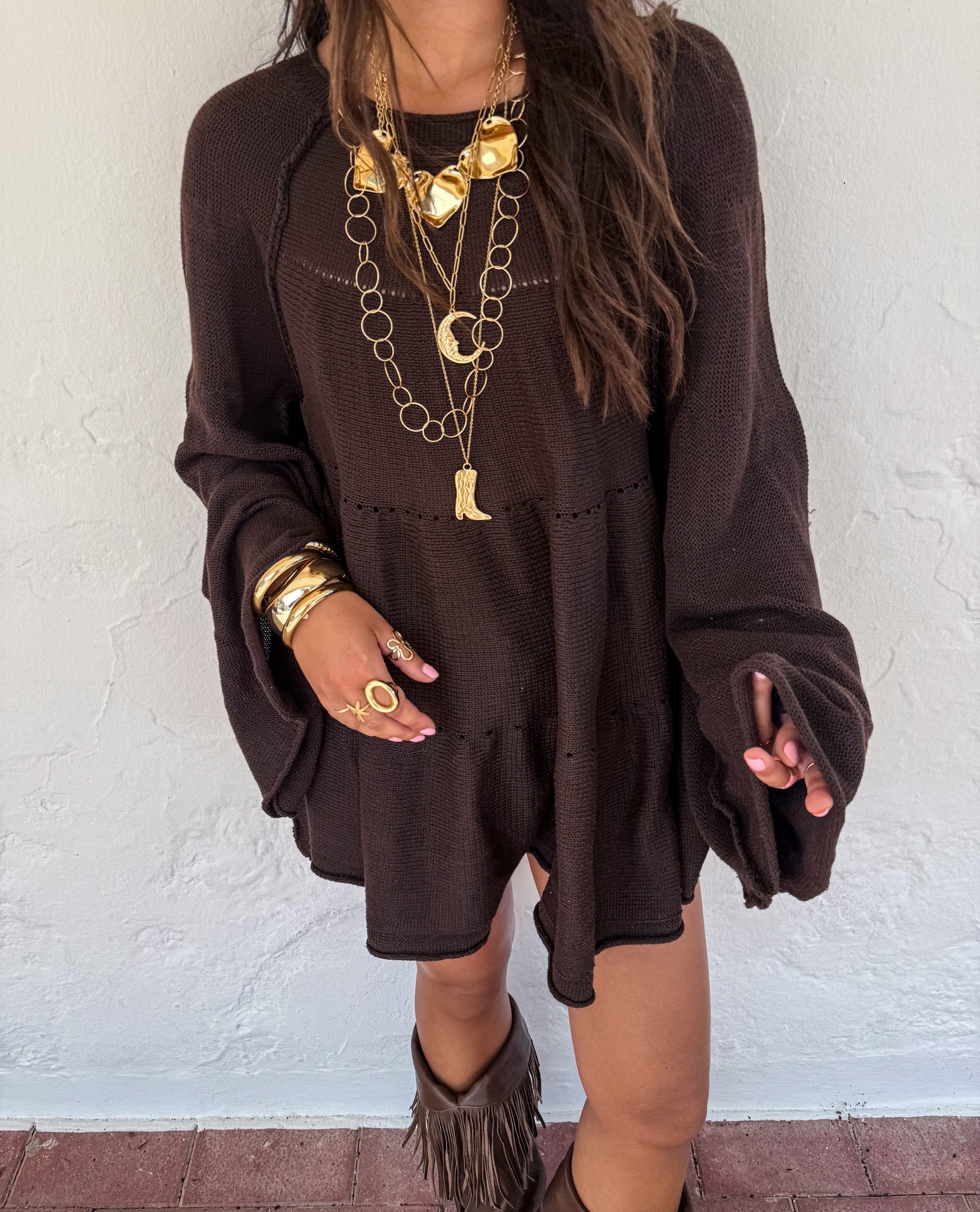 Sue Tunic Brown