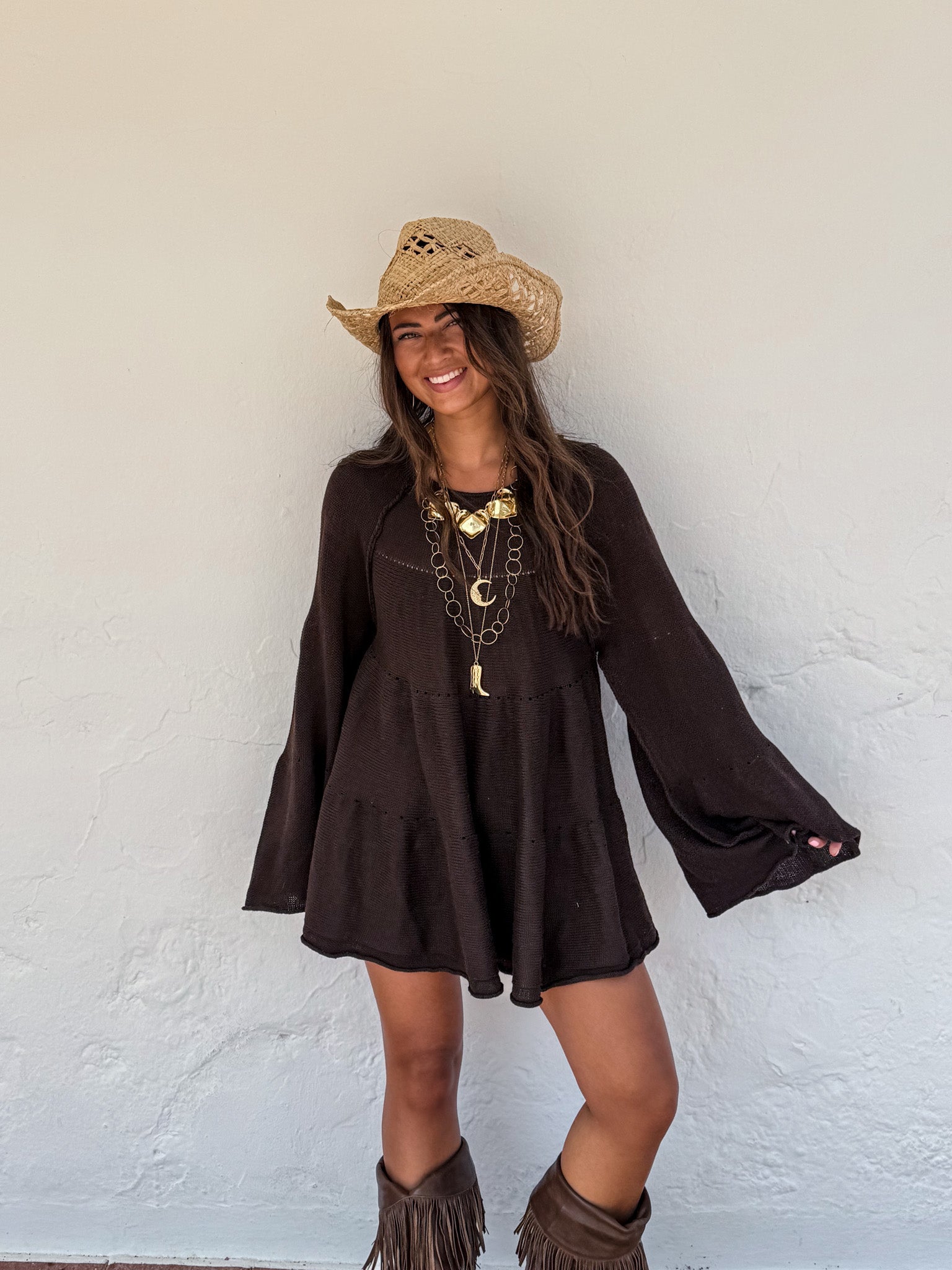 Sue Tunic Brown