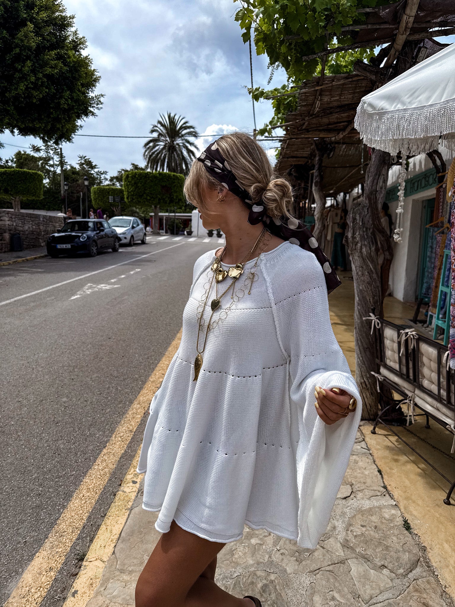 Sue Tunic White